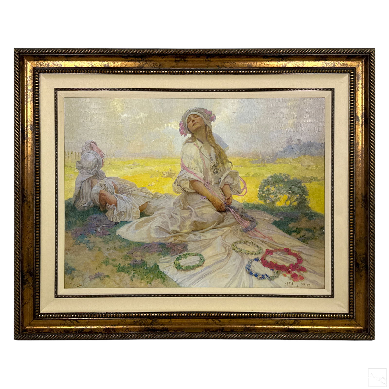 Art Nouveau LE Giclee after Alphonse Mucha w/ COA (1 of 8)