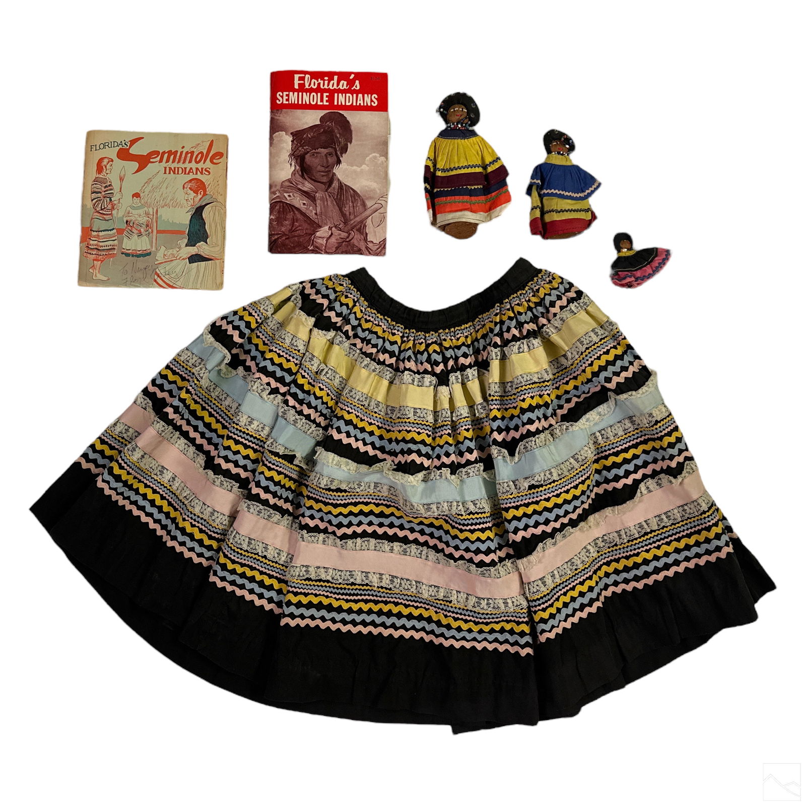 Native American Seminole Skirt Dolls Books 6pc LOT (1 of 7)