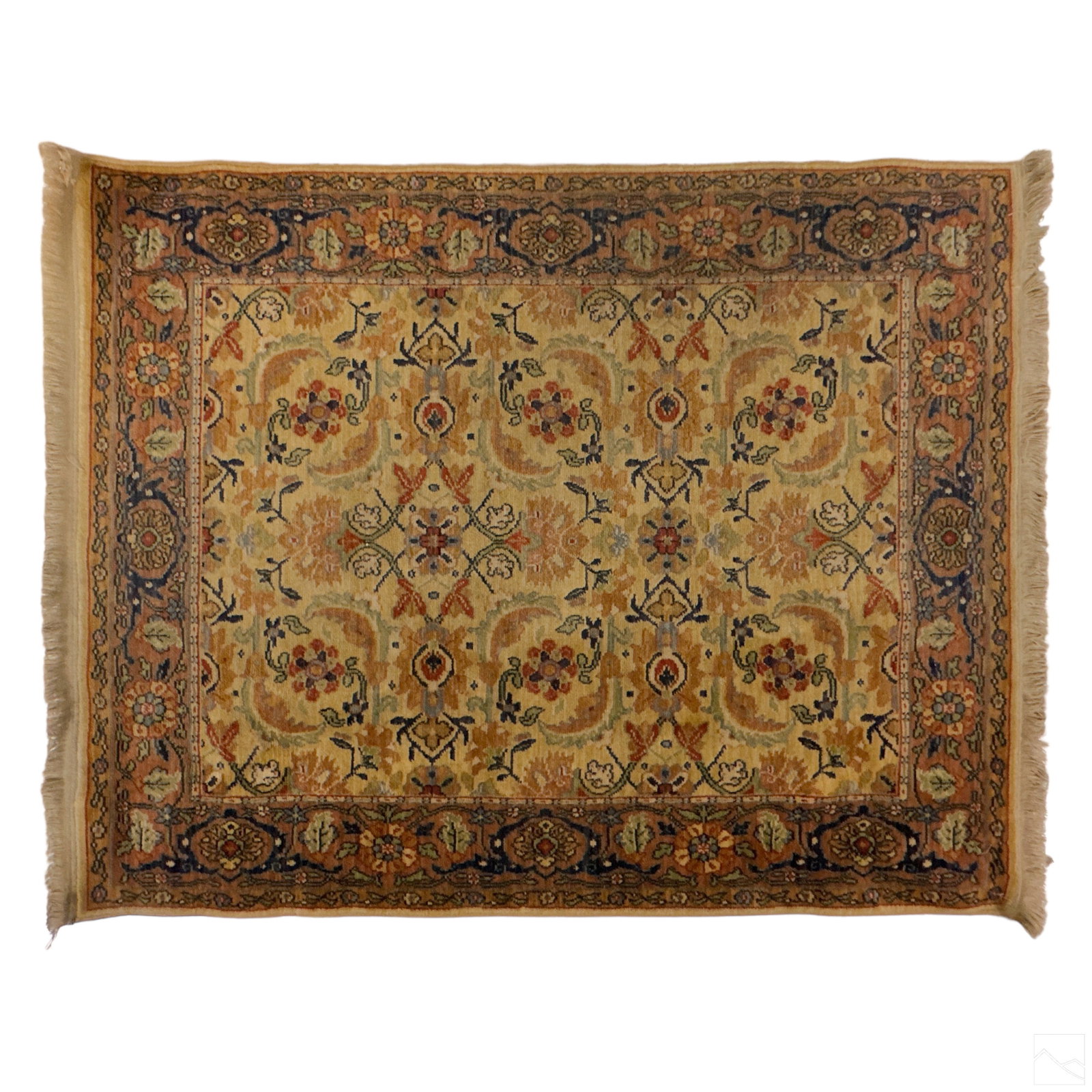 Karastan Indo Persian Vintage Hand Woven Area Rug (1 of 6)
