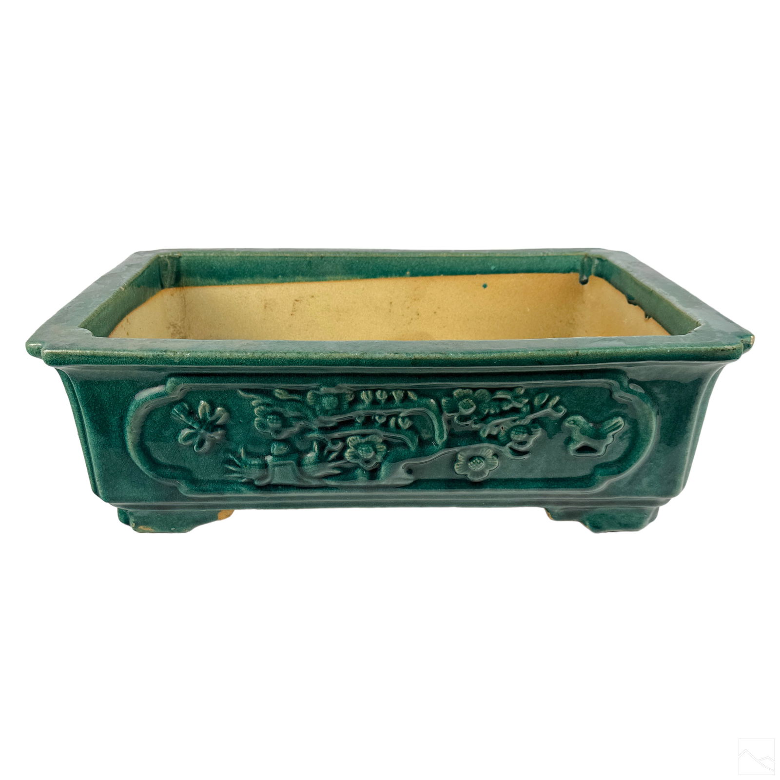 Chinese Green Celadon Porcelain Jardiniere Planter (1 of 4)