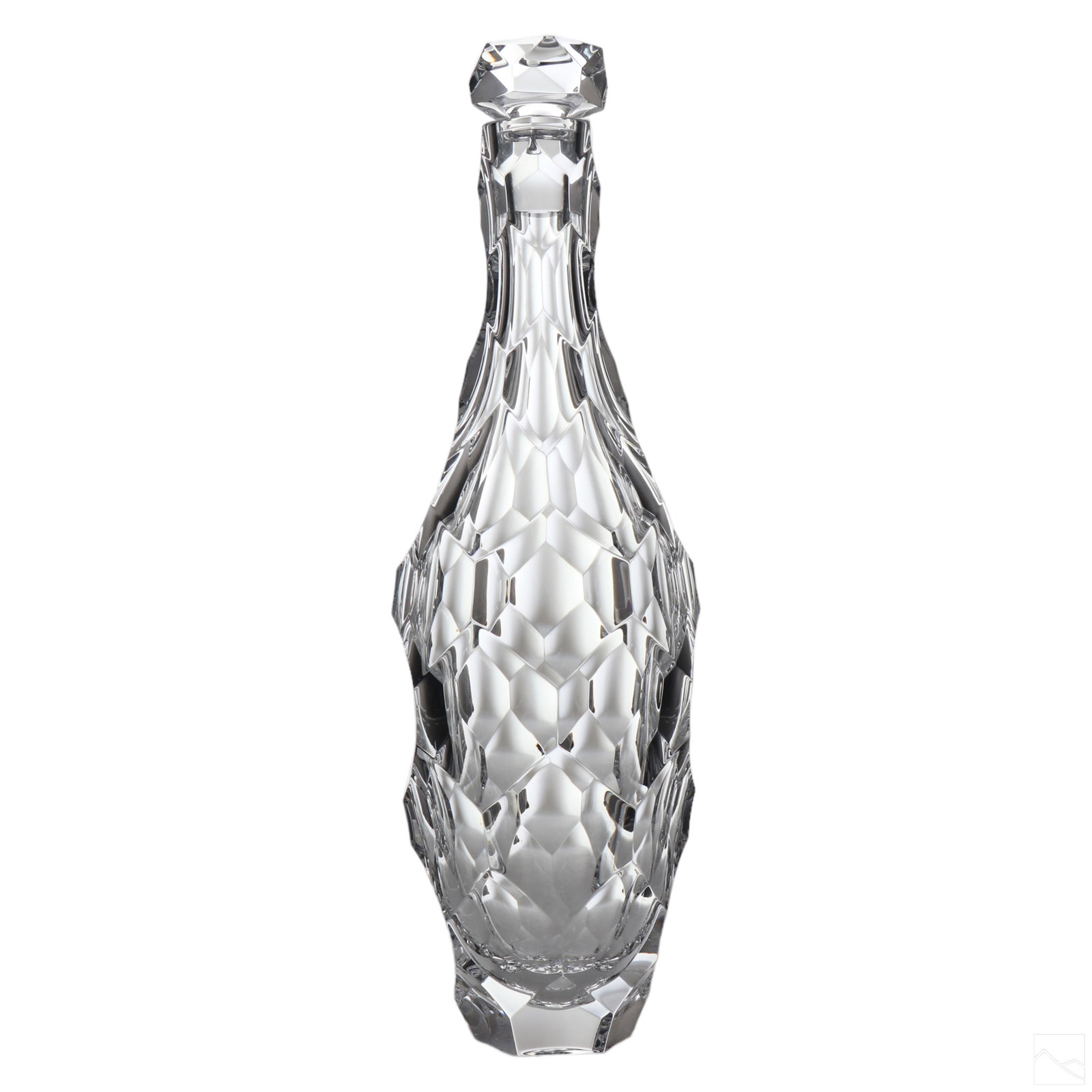 Steuben Crystal Modernist Tortoise Whisky Decanter (1 of 9)