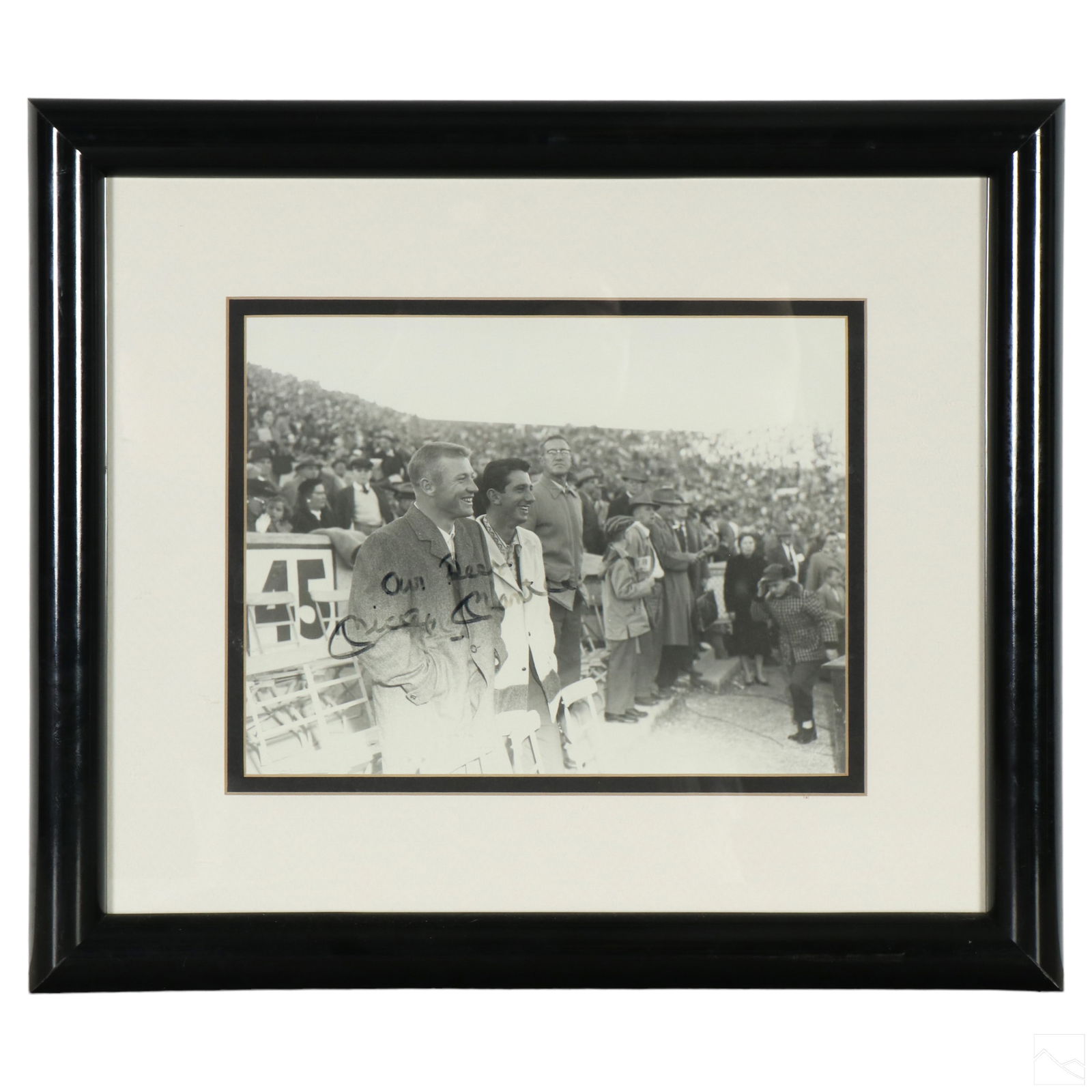 Mickey Mantle SIGNED MLB New York Yankees BW Photo (1 of 4)