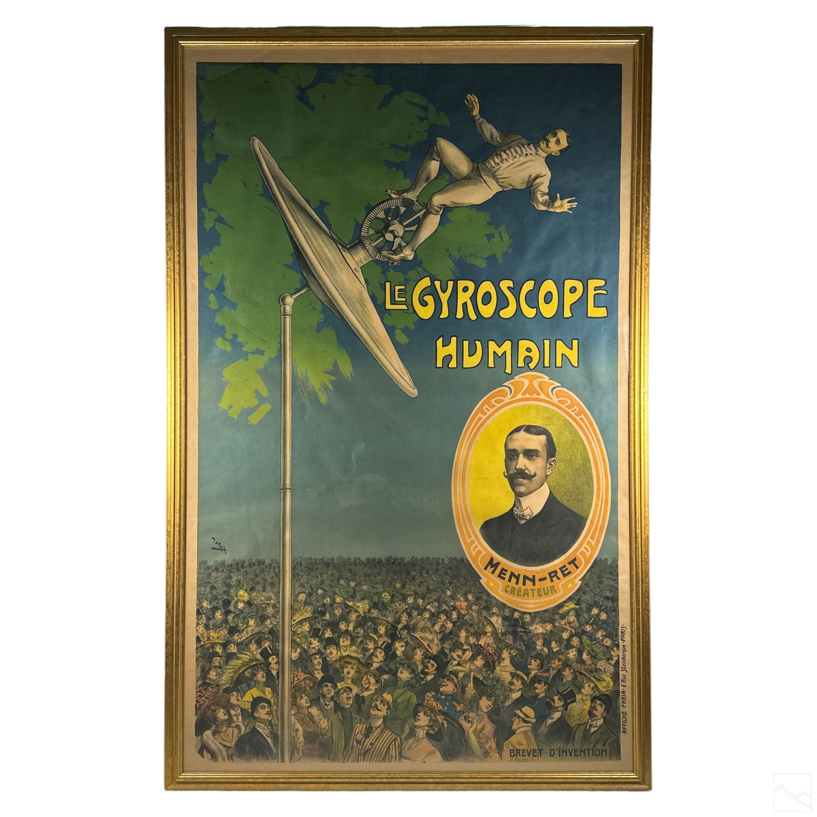 French Art Nouveau Advertising Lithograph Poster (1 of 7)