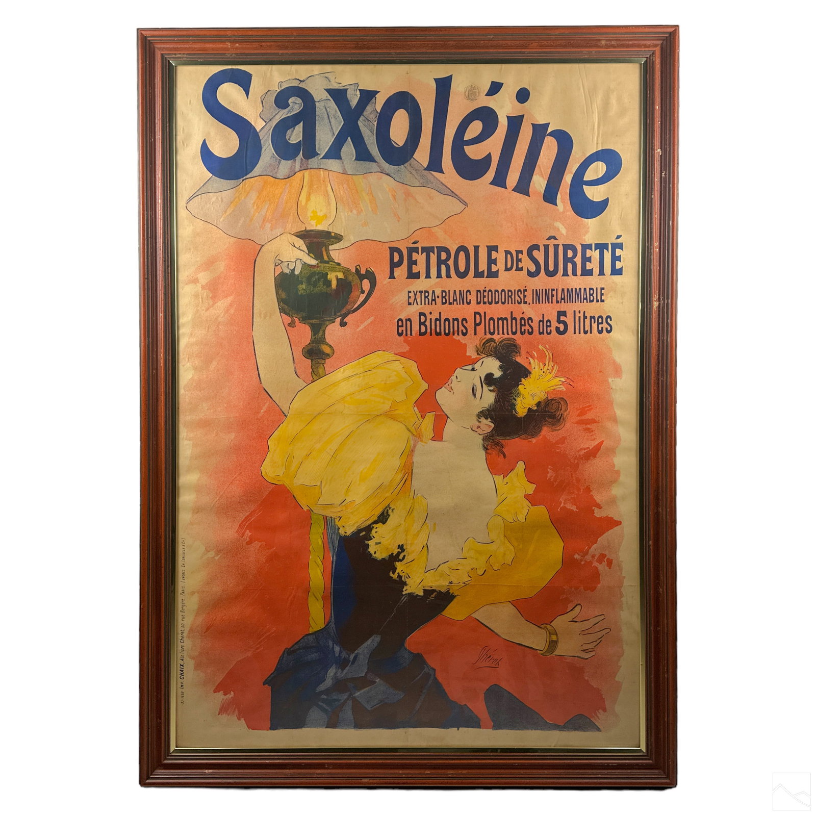French Art Nouveau Lithograph Advertisement Poster (1 of 8)