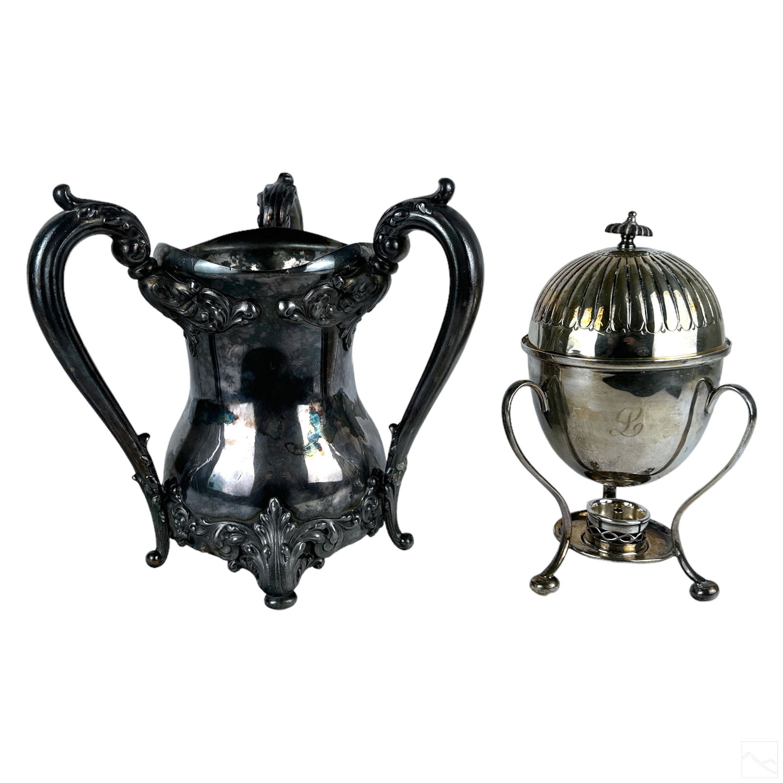 Reed & Barton Silverplate Loving Cup & Egg Coddler (1 of 5)