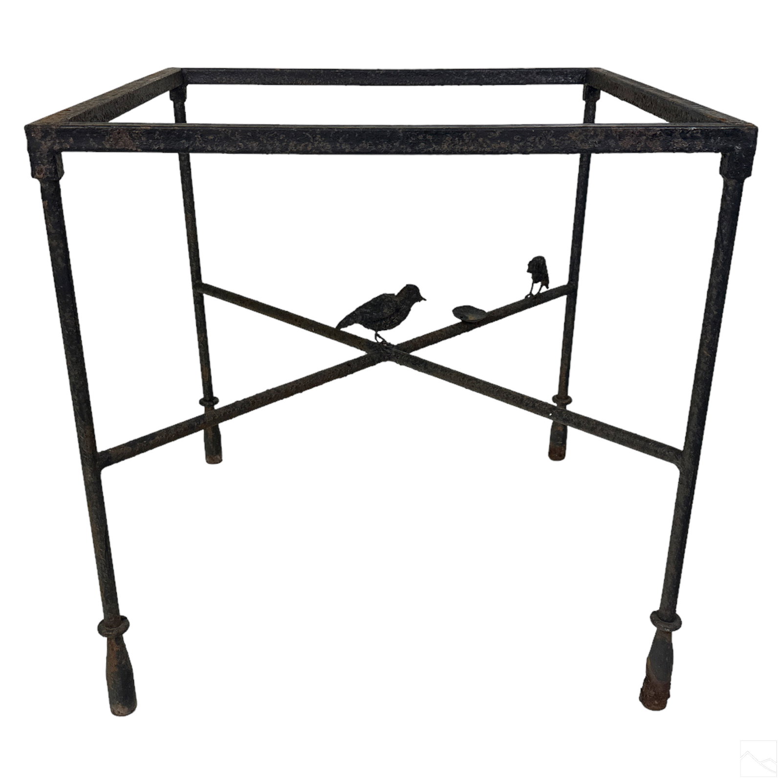 Postmodern Diego Giacometti Style Side Card Table (1 of 6)