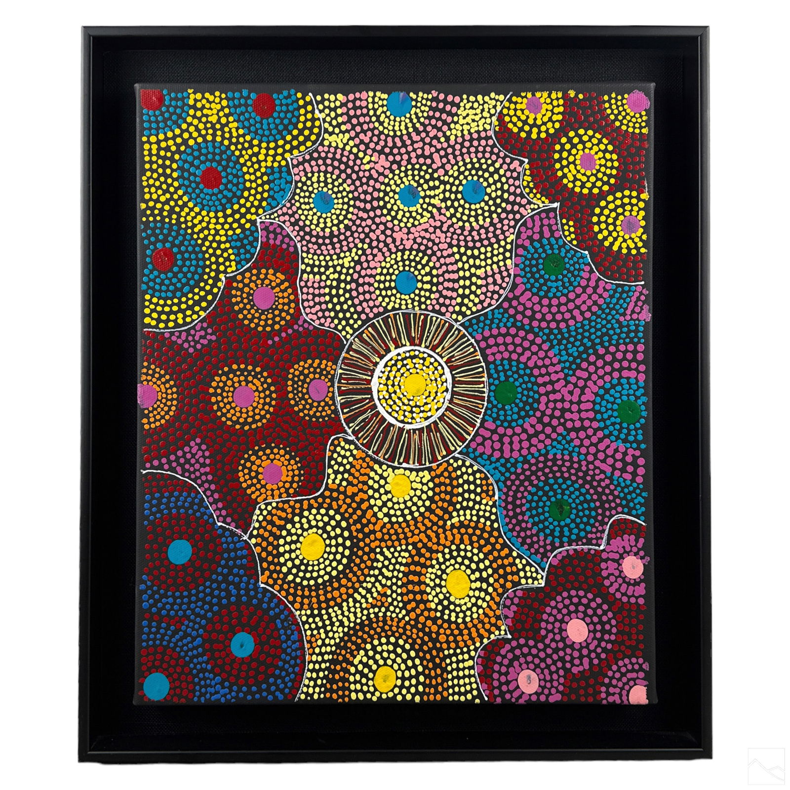 Helen Rubuntja b.1965 Aboriginal Acrylic Painting (1 of 5)