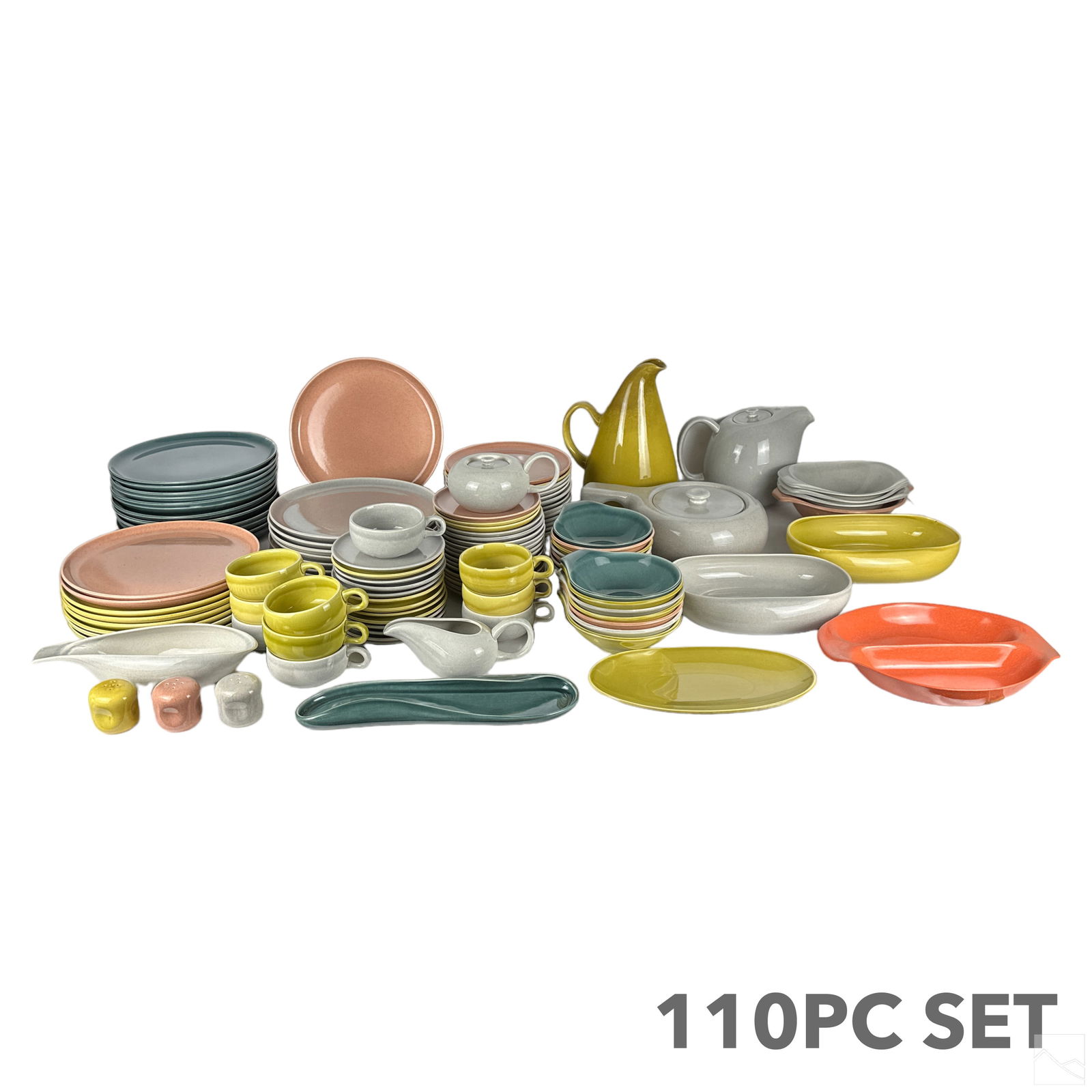 Russel Wright Steubenville Dinnerware 110pc. SET (1 of 7)