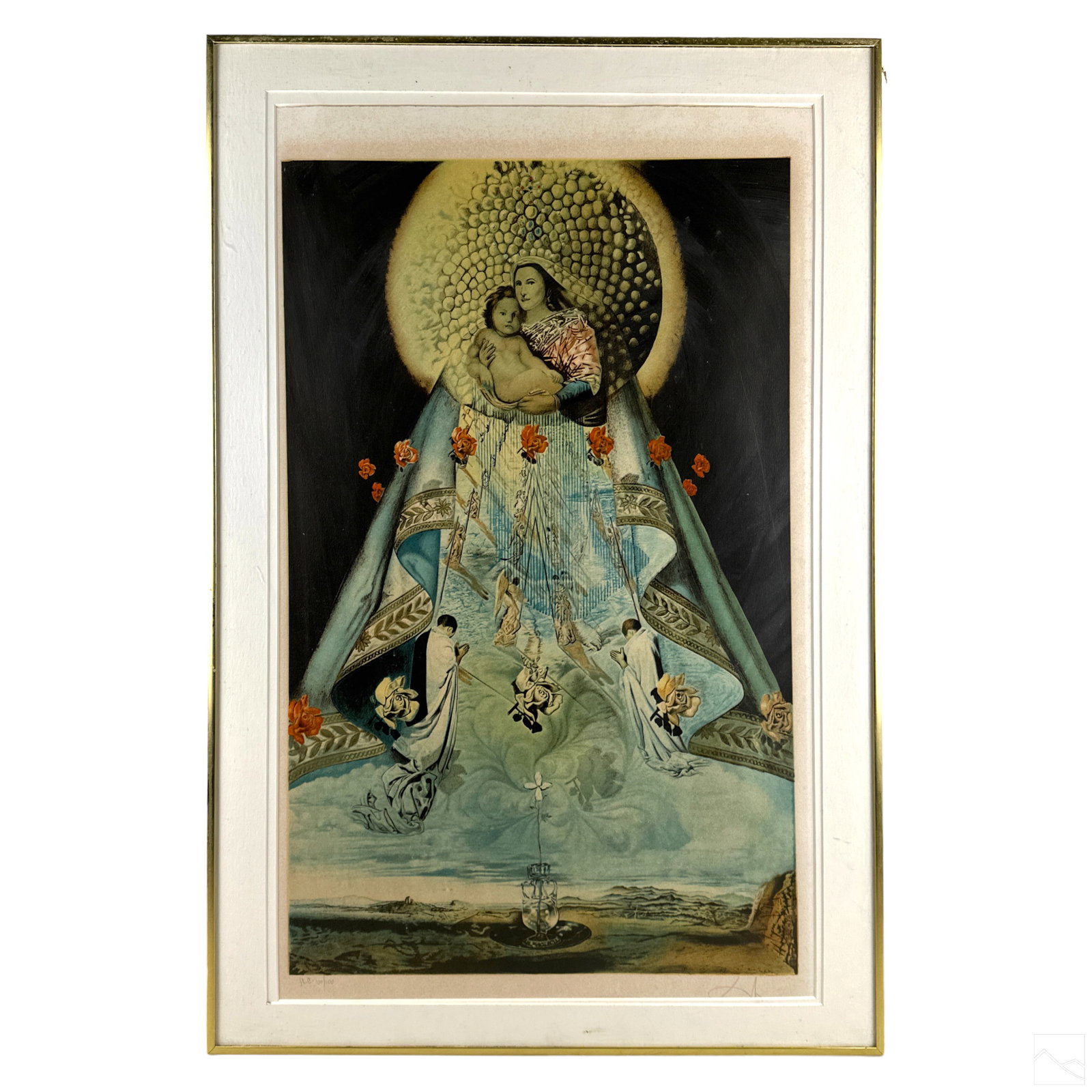 Virgen de Guadalupe Color HC Lithograph after Dali (1 of 6)