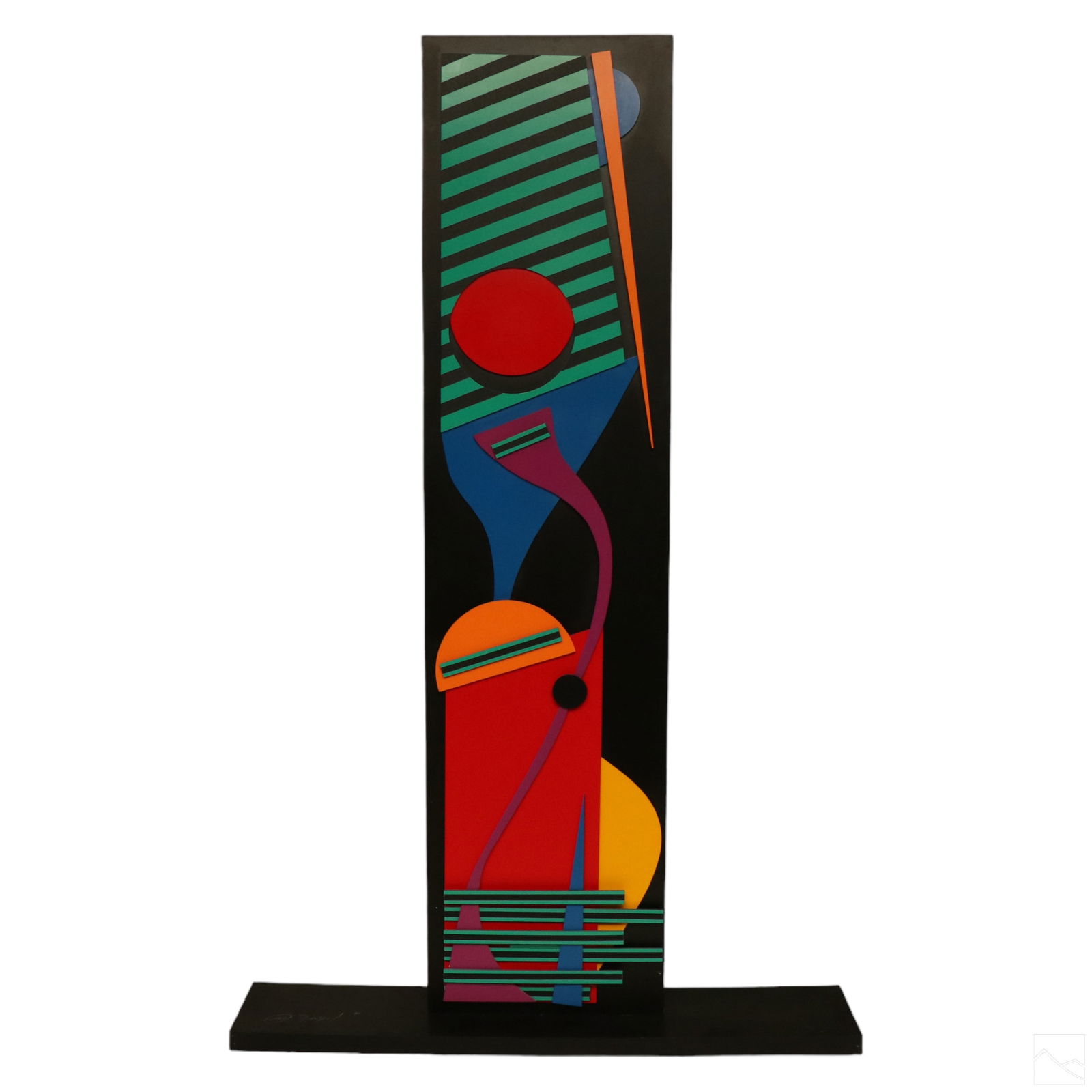 Banye 20C. Postmodern Abstract Monolith Sculpture (1 of 7)