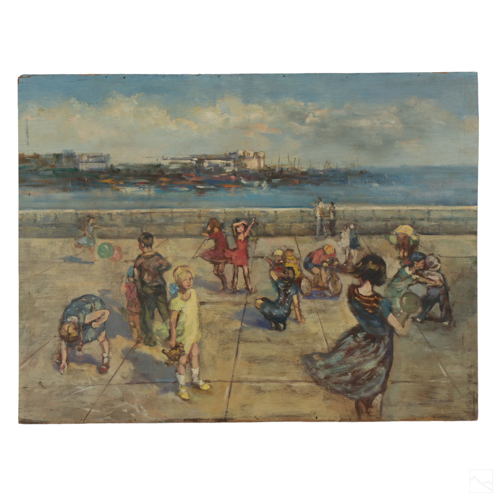 Marguerite Nakhla 1908-1977 Landscape Oil Painting (1 of 4)