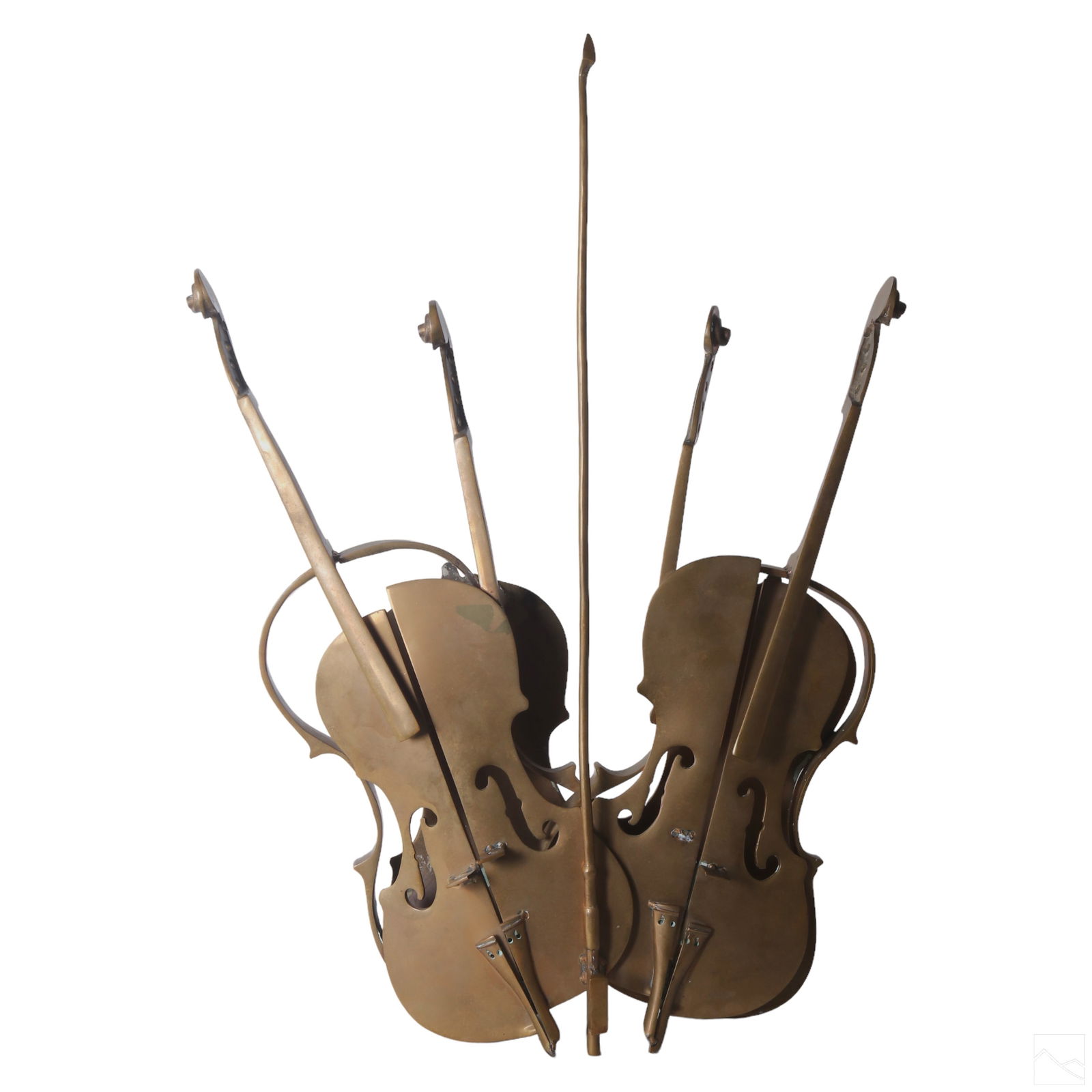 Arman 1928-2005 Bronze Abstract Violins Sculpture (1 of 8)