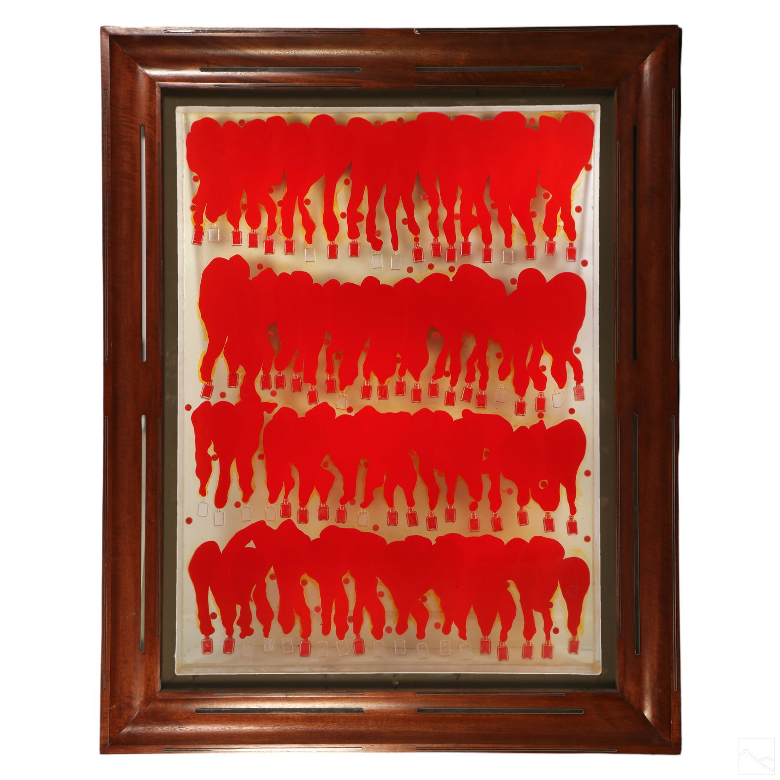 Arman 1928-2005 Modern Nail Polish Wall Sculpture (1 of 12)