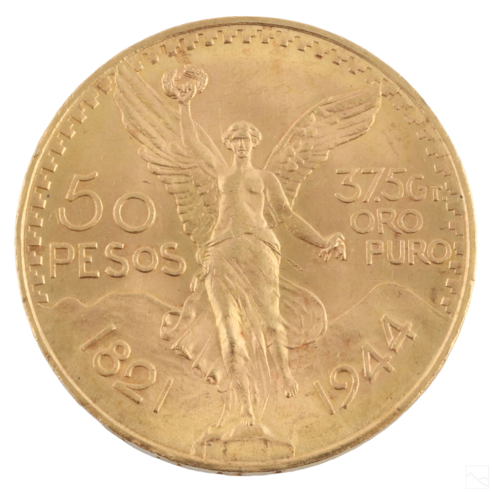 Mexican Gold 50 Peso 1944 Centenario Coin 1.2057oz (1 of 4)