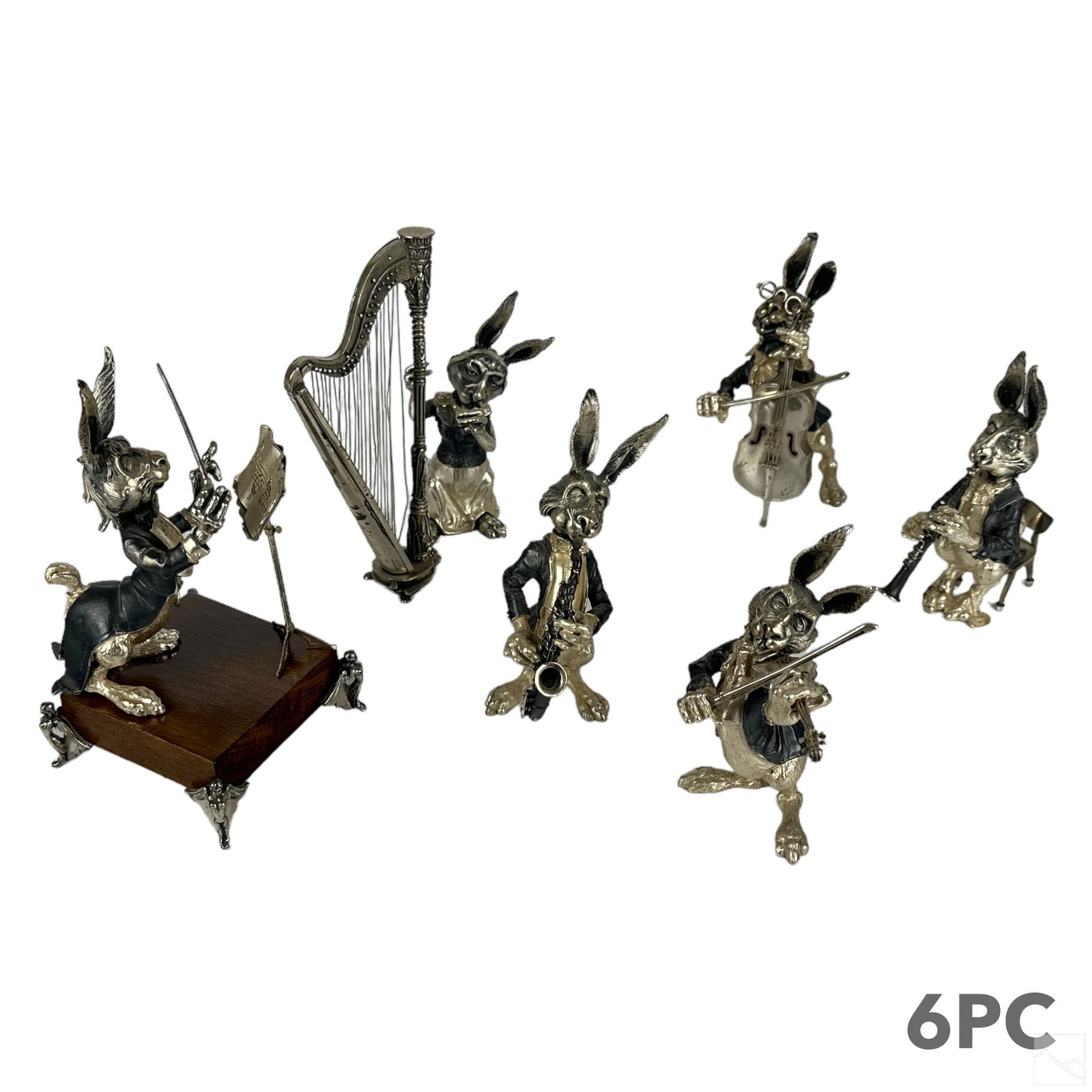 J.M. Calero Spanish Silver Rabbit Orchestra 1,262g (1 of 6)