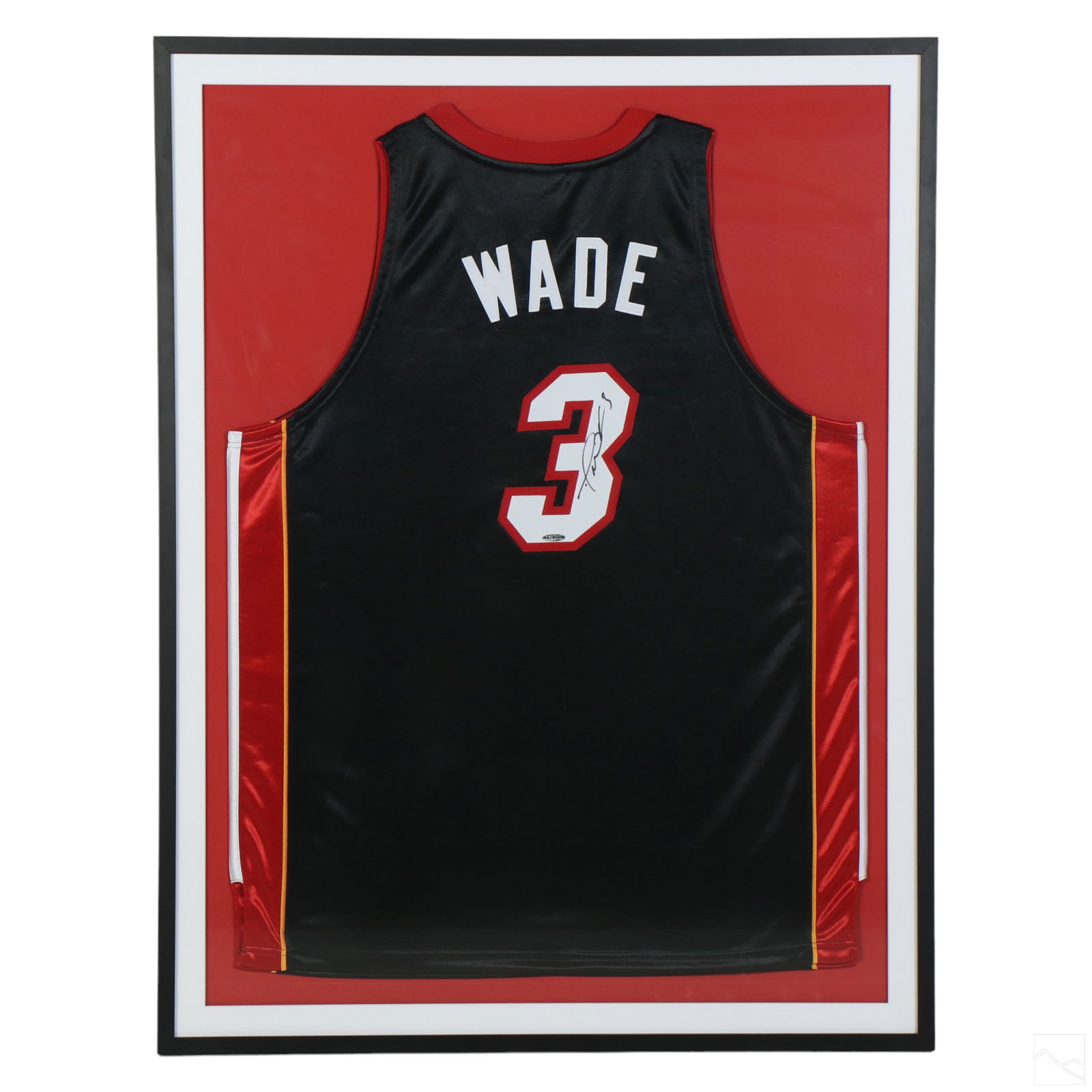 Dwyane Wade SIGNED NBA Heat Basketball Jersey COA (1 of 5)