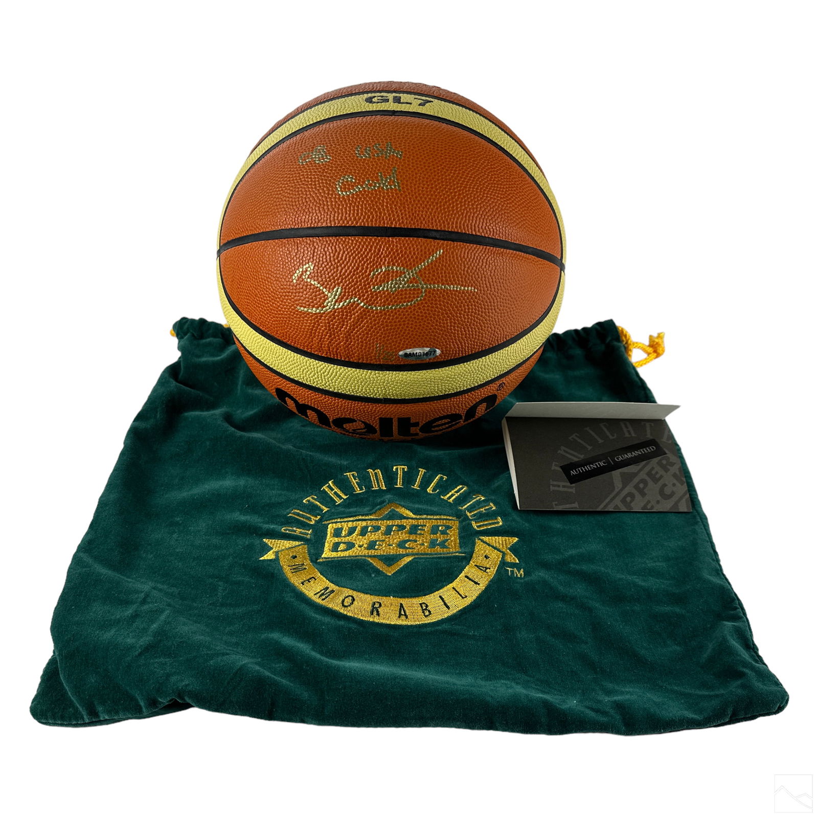 Dwyane Wade SIGNED Official NBA Basketball and COA (1 of 7)
