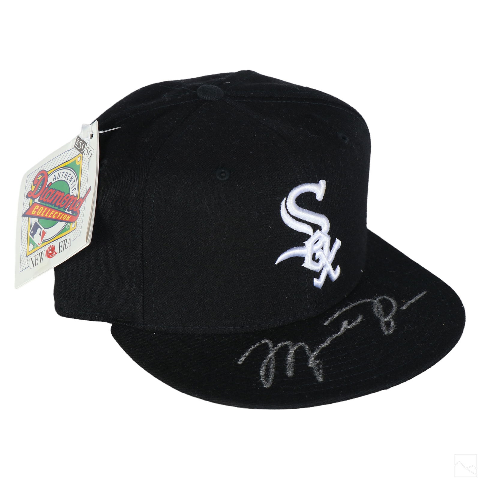 Michael Jordan SIGNED White Sox Baseball Cap & COA (1 of 8)