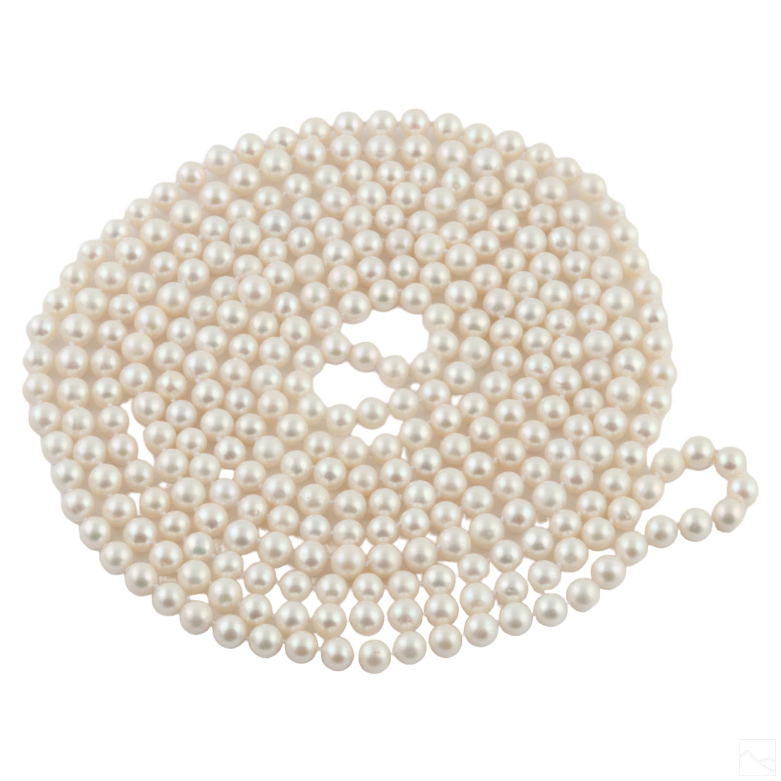 Designer 50" Opera Length Pearl Strand Necklace (1 of 4)