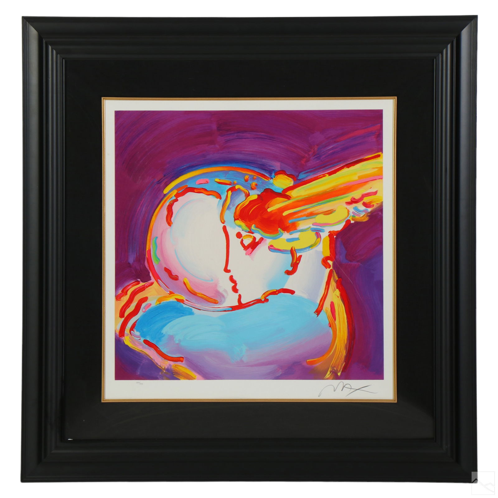 Peter Max b.1937 I LOVE THE WORLD LE Litho SIGNED (1 of 7)