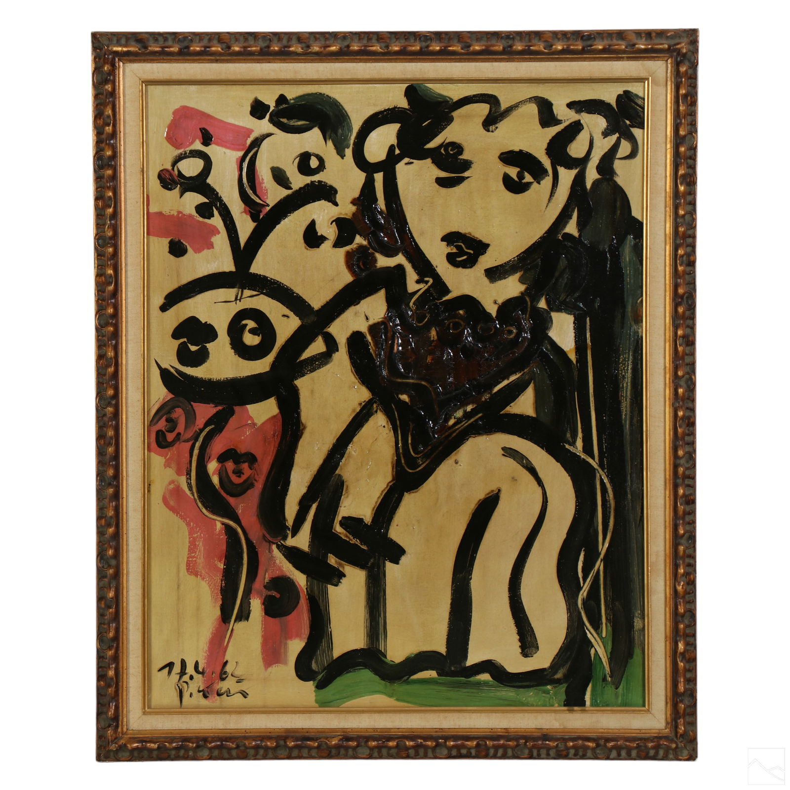 Peter Keil b.1942 Expressionist Abstract Painting (1 of 6)