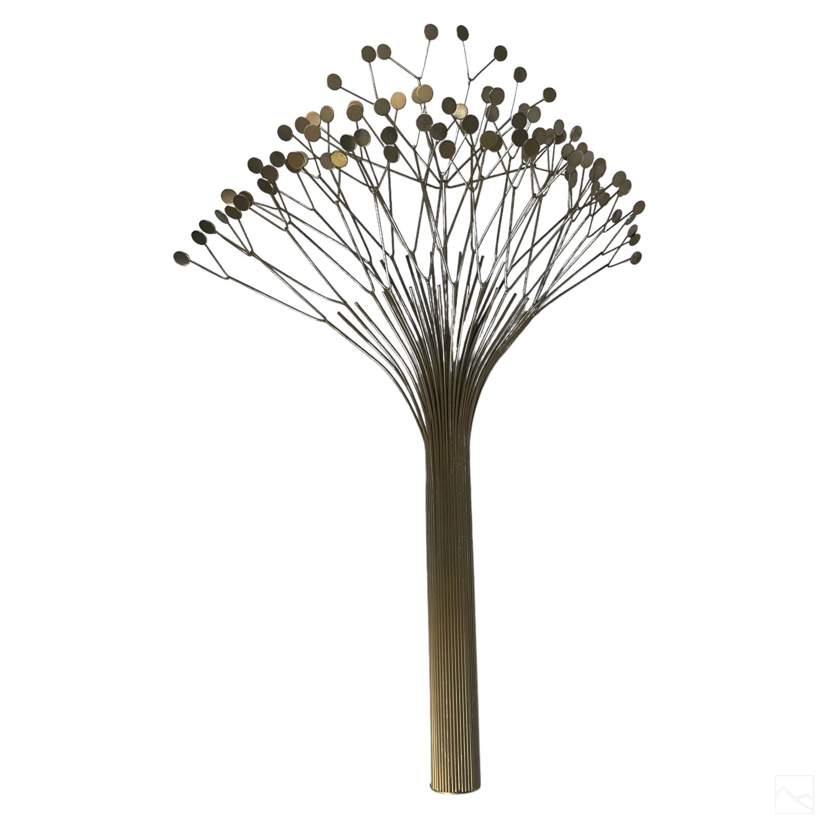 Curtis Jere Modernist Brass & Steel Tree Sculpture (1 of 6)