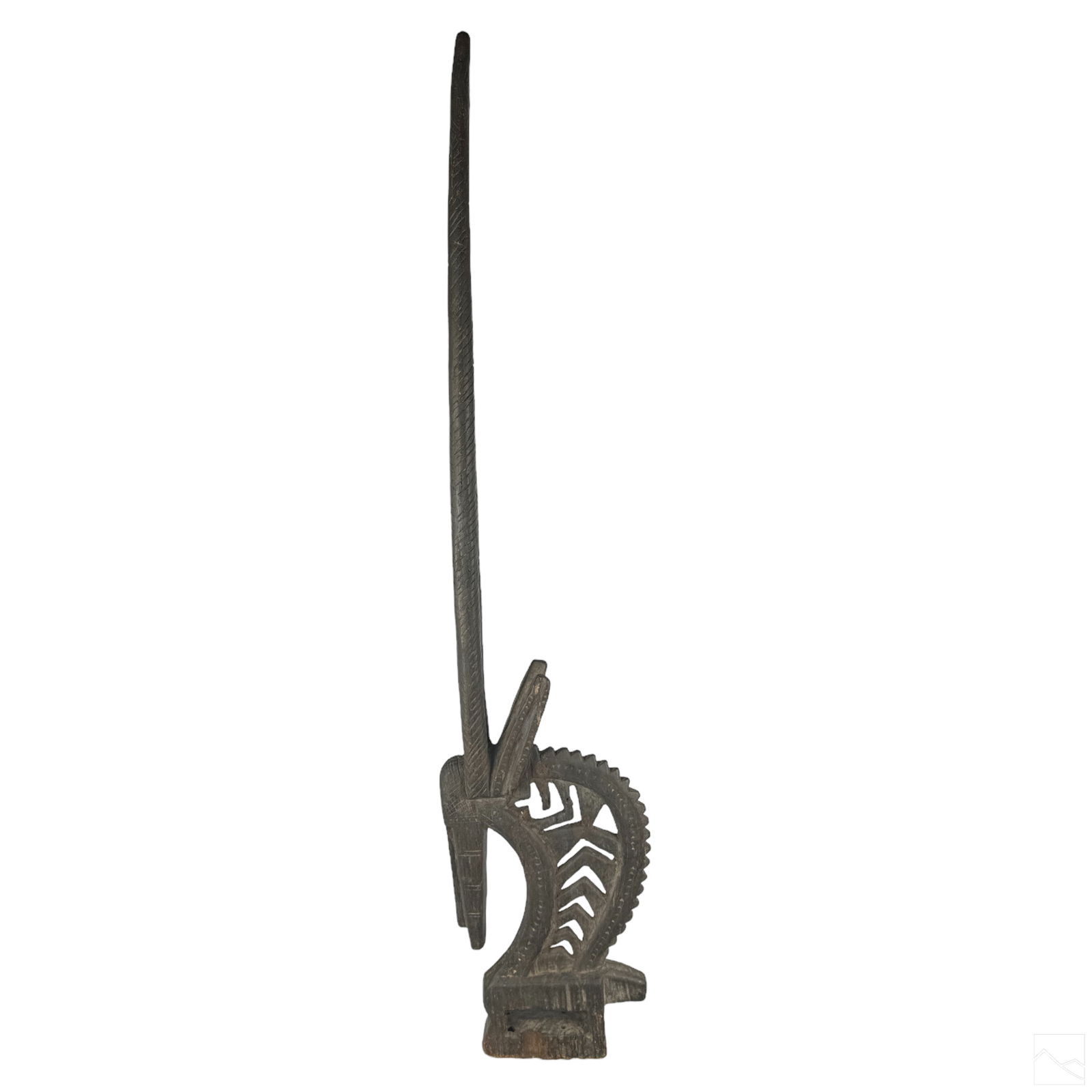 African Bambara Chi Wara Wooden Antelope Sculpture (1 of 6)