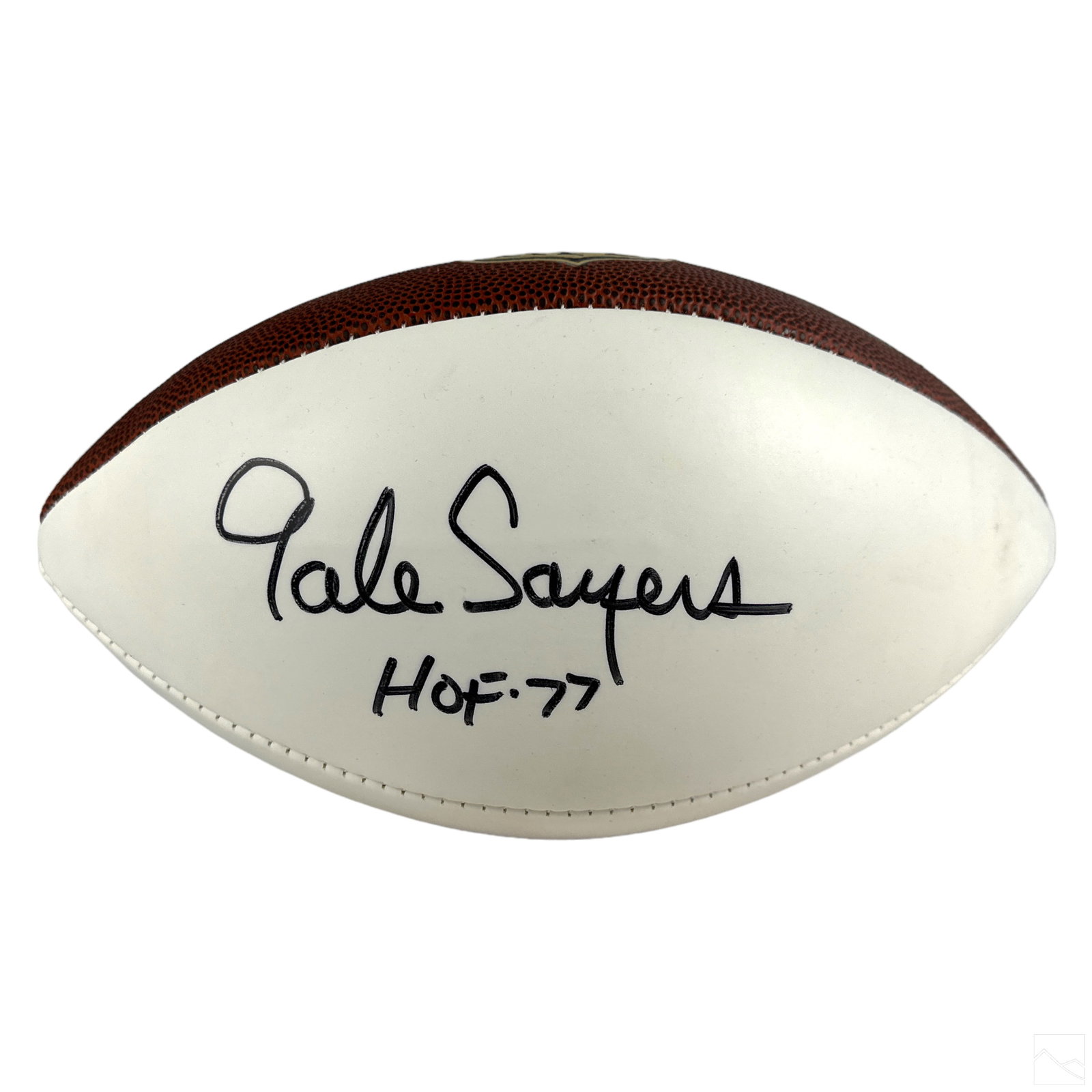 Gale Sayers AUTOGRAPHED Official NFL Football COA (1 of 7)