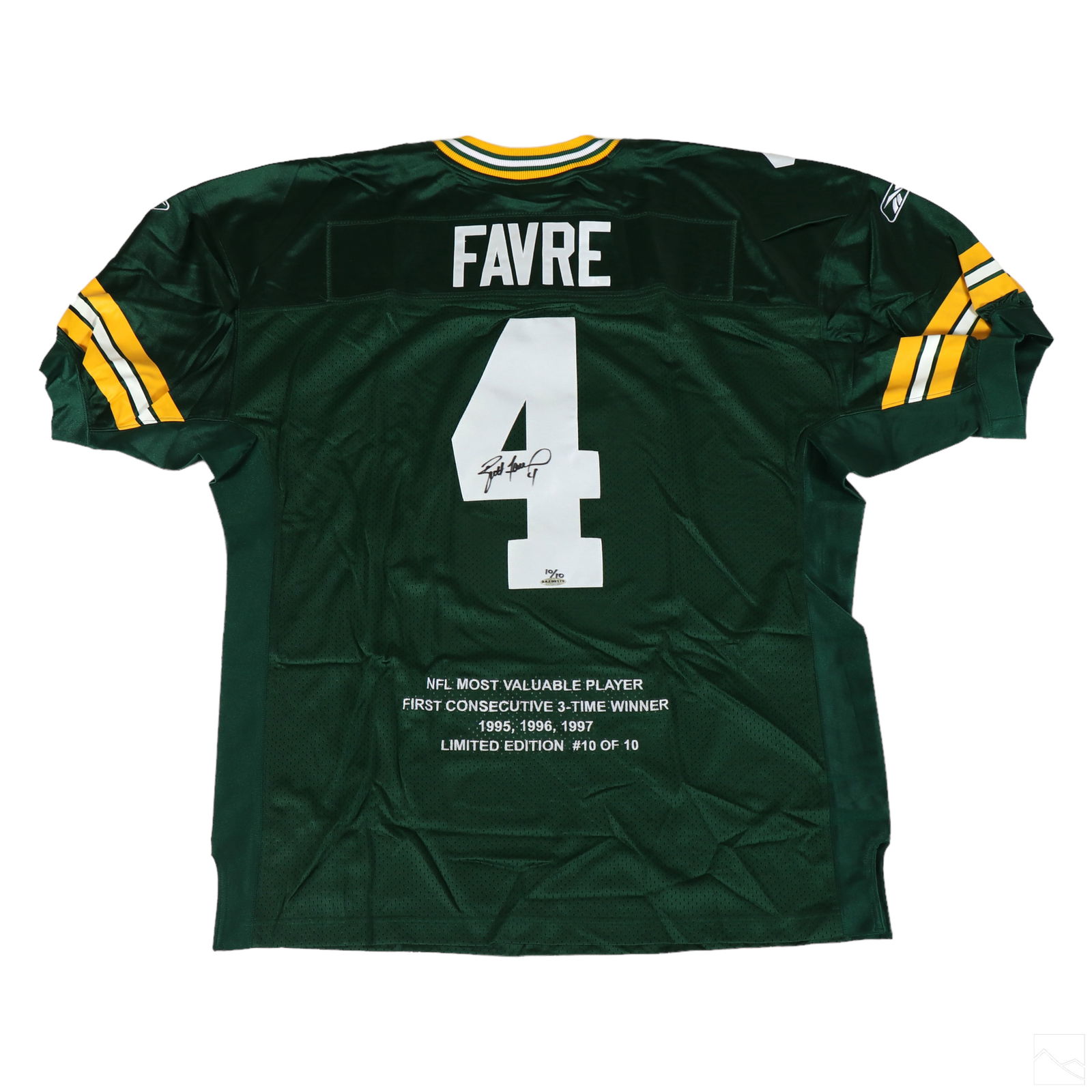 Brett Favre SIGNED Football Jersey Upper Deck COA (1 of 8)