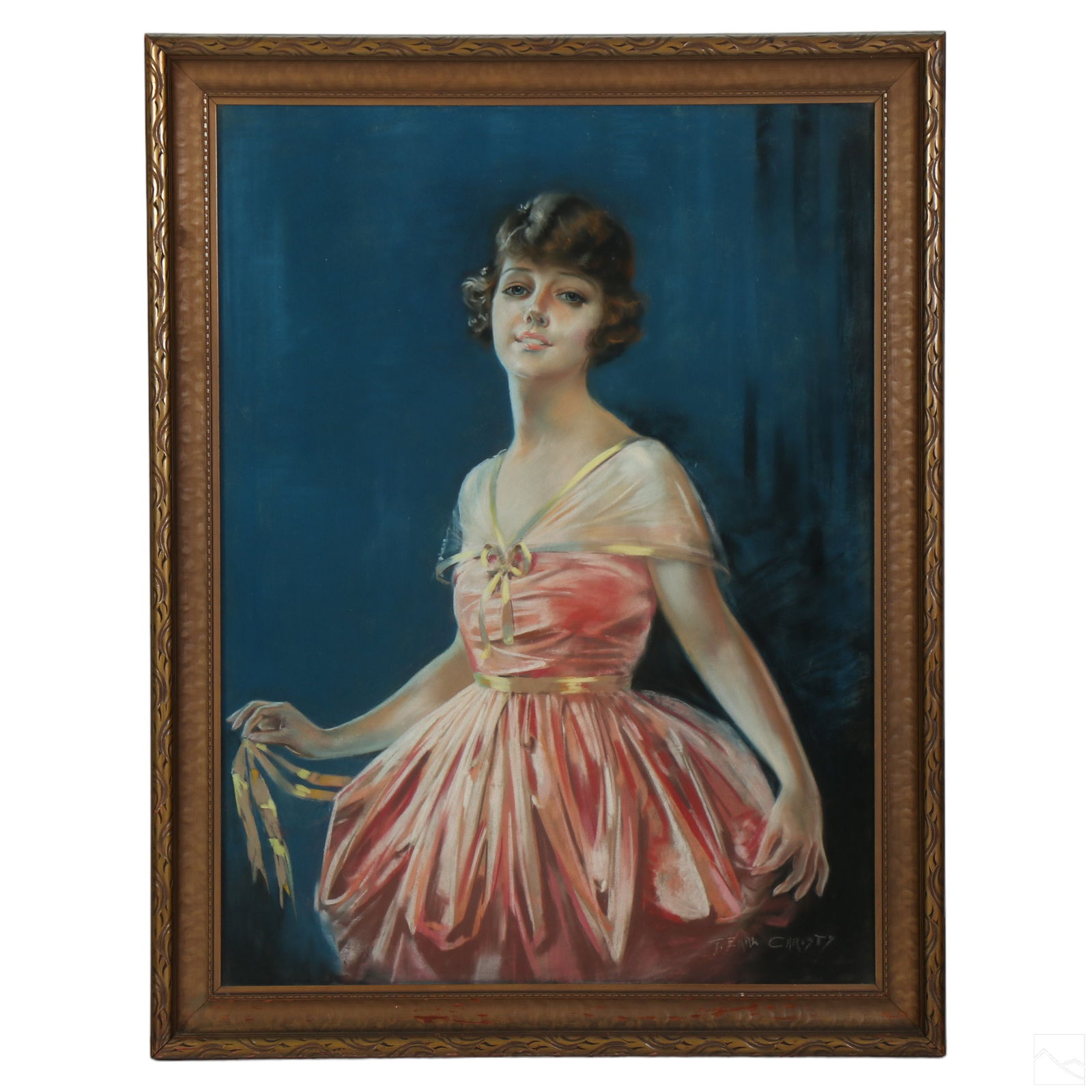 F. Earl Christy 1882-1961 Figural Dancer Painting (1 of 5)