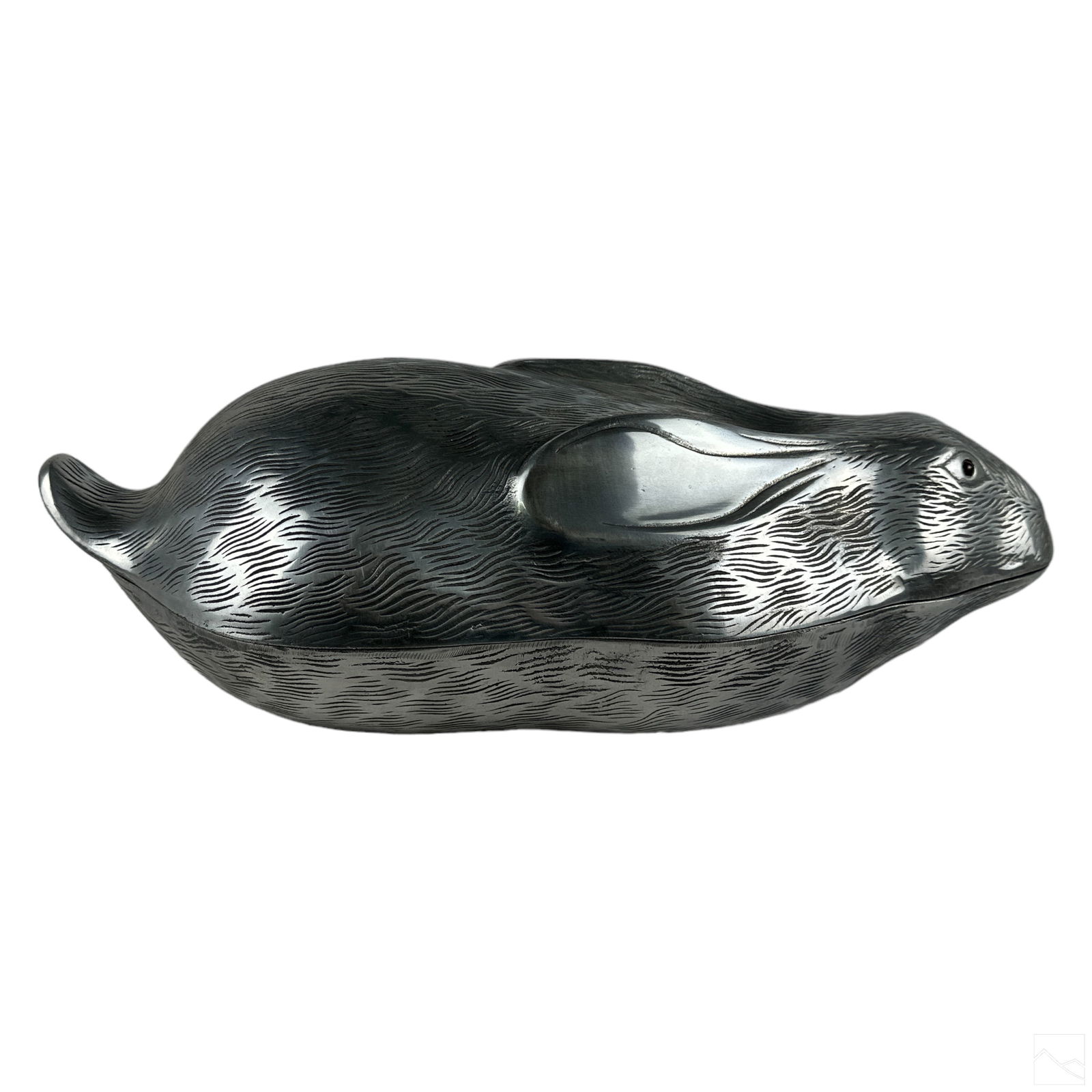 Arthur Court Vintage Rabbit Covered Serving Bowl (1 of 6)