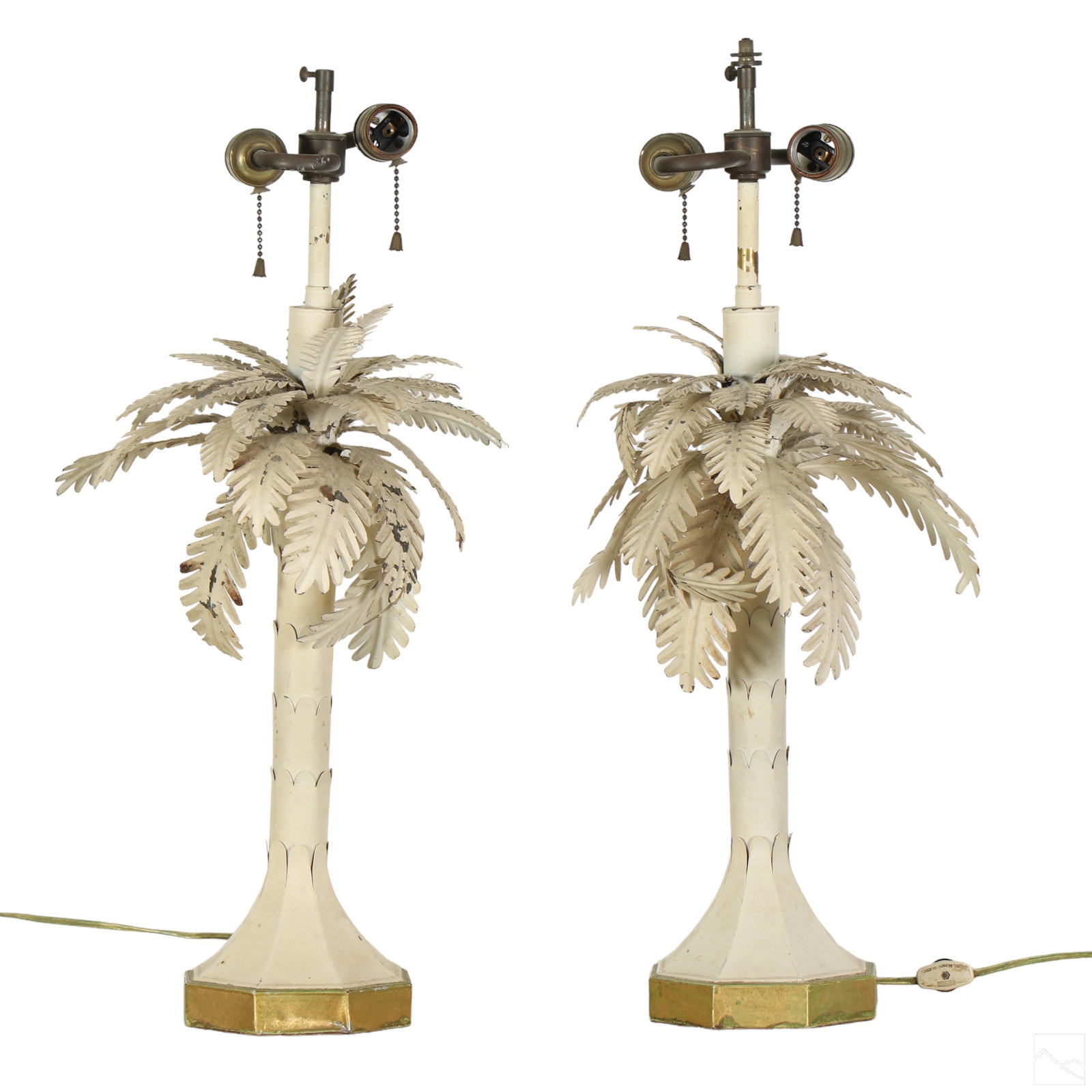 Warren Kessler Hollywood Regency Palm Trees Lamps (1 of 6)