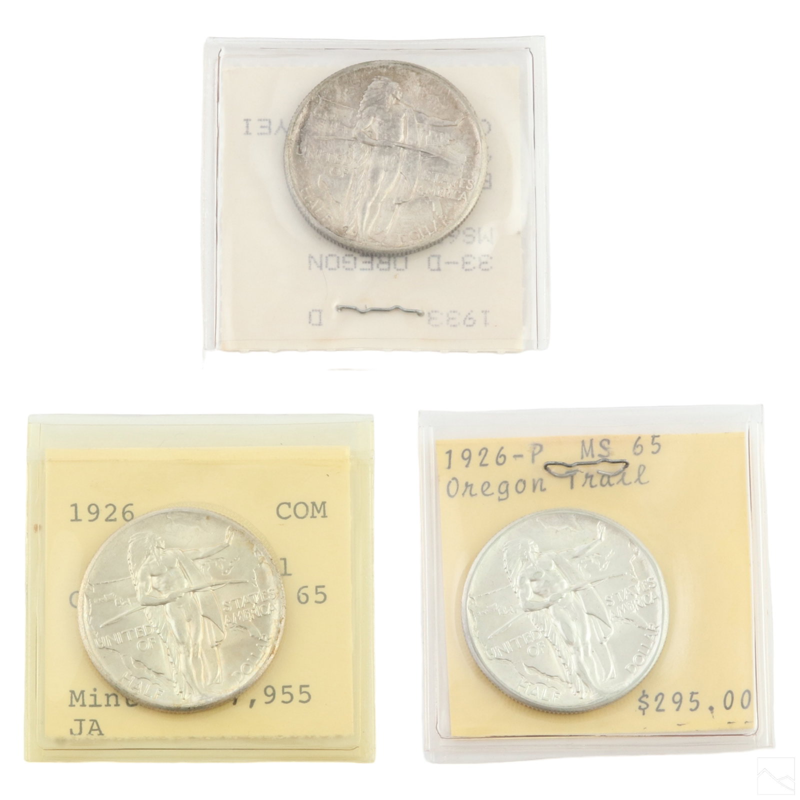 (3) Oregon Commemorative United States Half Dollar (1 of 3)