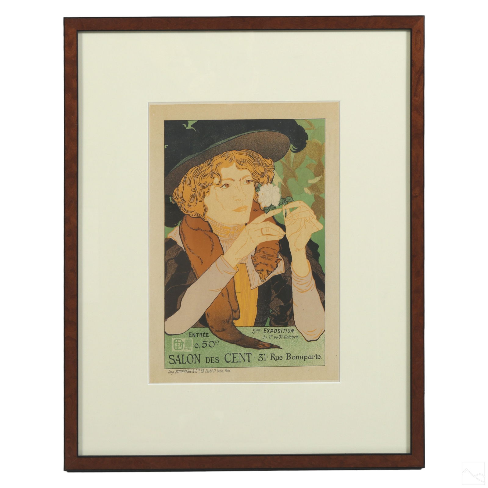 Georges de Feure Salon des Cent Exposition Poster (1 of 4)