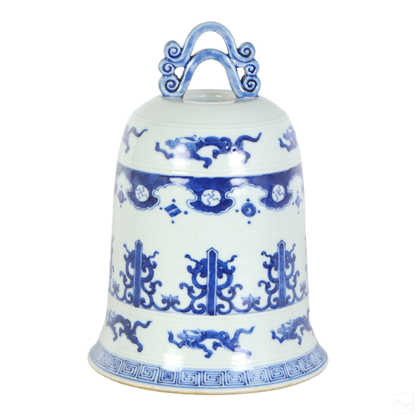 Chinese Antique Porcelain Ceremonial Altar Bell (1 of 7)