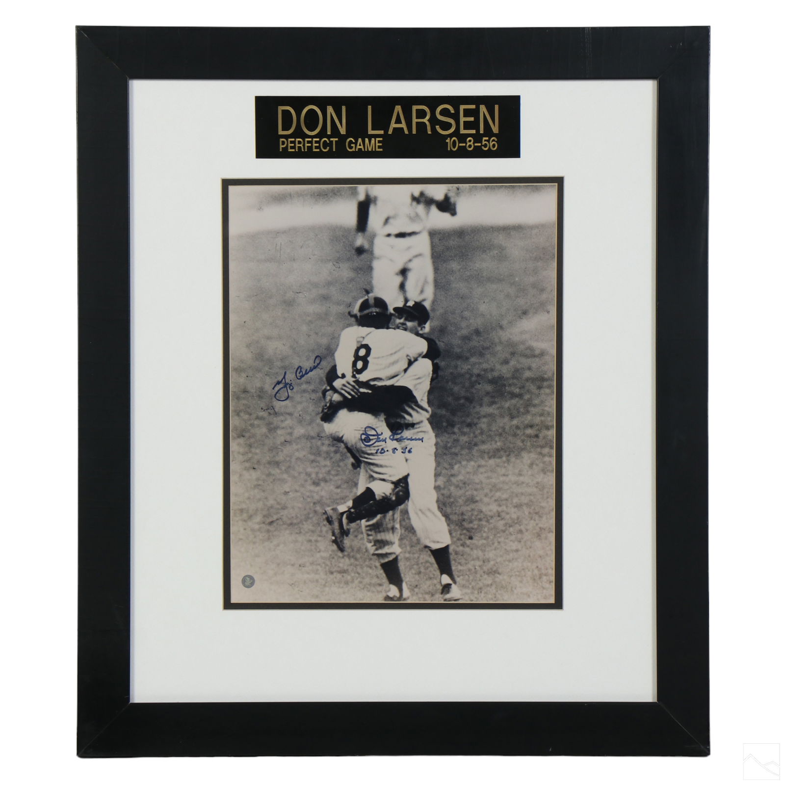 Don Larsen SIGNED MLB 1956 Perfect Game Photo COA (1 of 5)