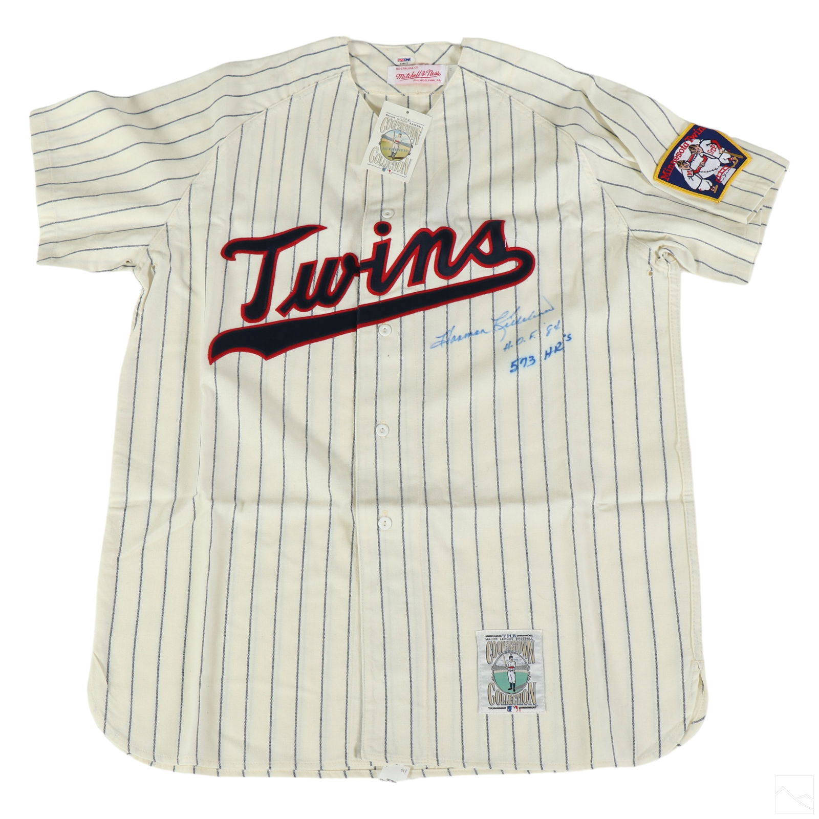 Harmon Killebrew SIGNED Twins Baseball Jersey HOLO (1 of 6)