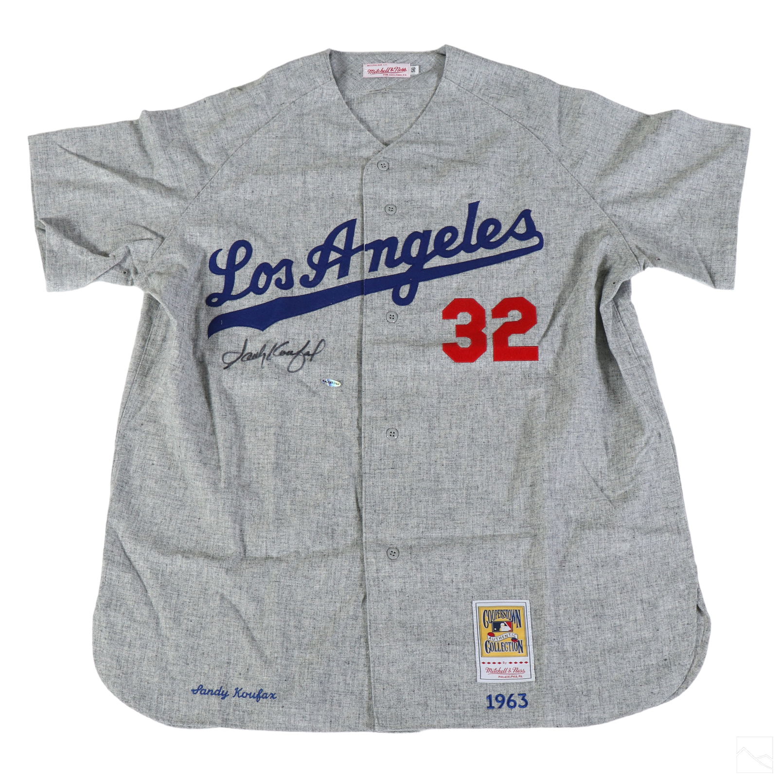 Sandy Koufax SIGNED Dodgers Baseball Jersey & COA (1 of 8)