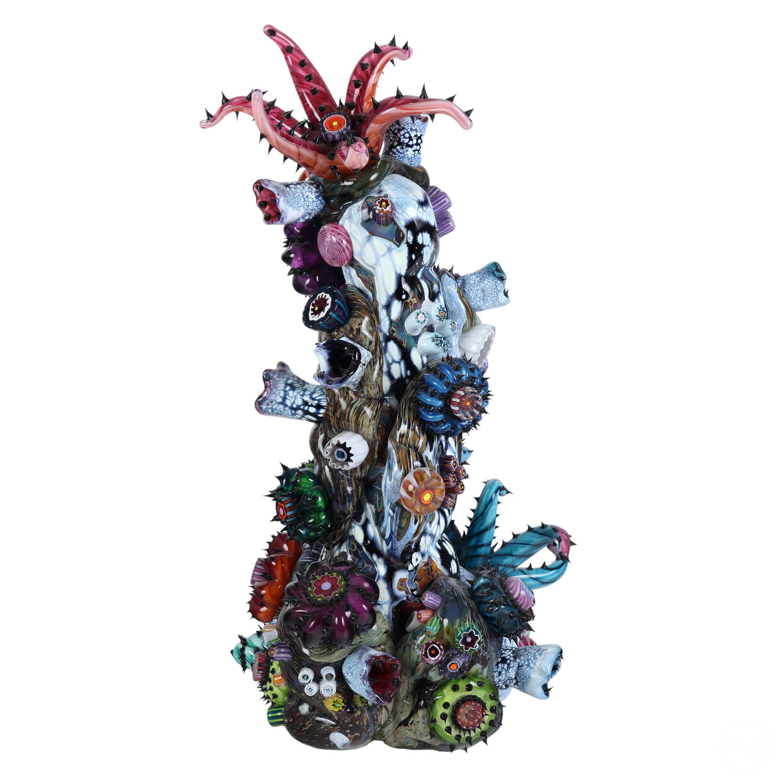 Marc Eckstrand b.1954 Glass Coral Reef Sculpture (1 of 7)