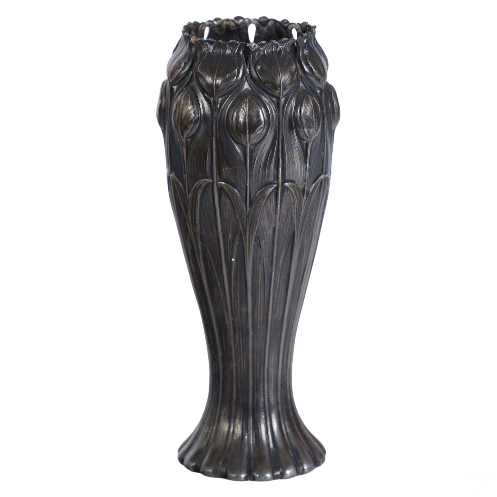 Tiffany Co Makers Sterling Silver Tulip Vase 300g. (1 of 5)