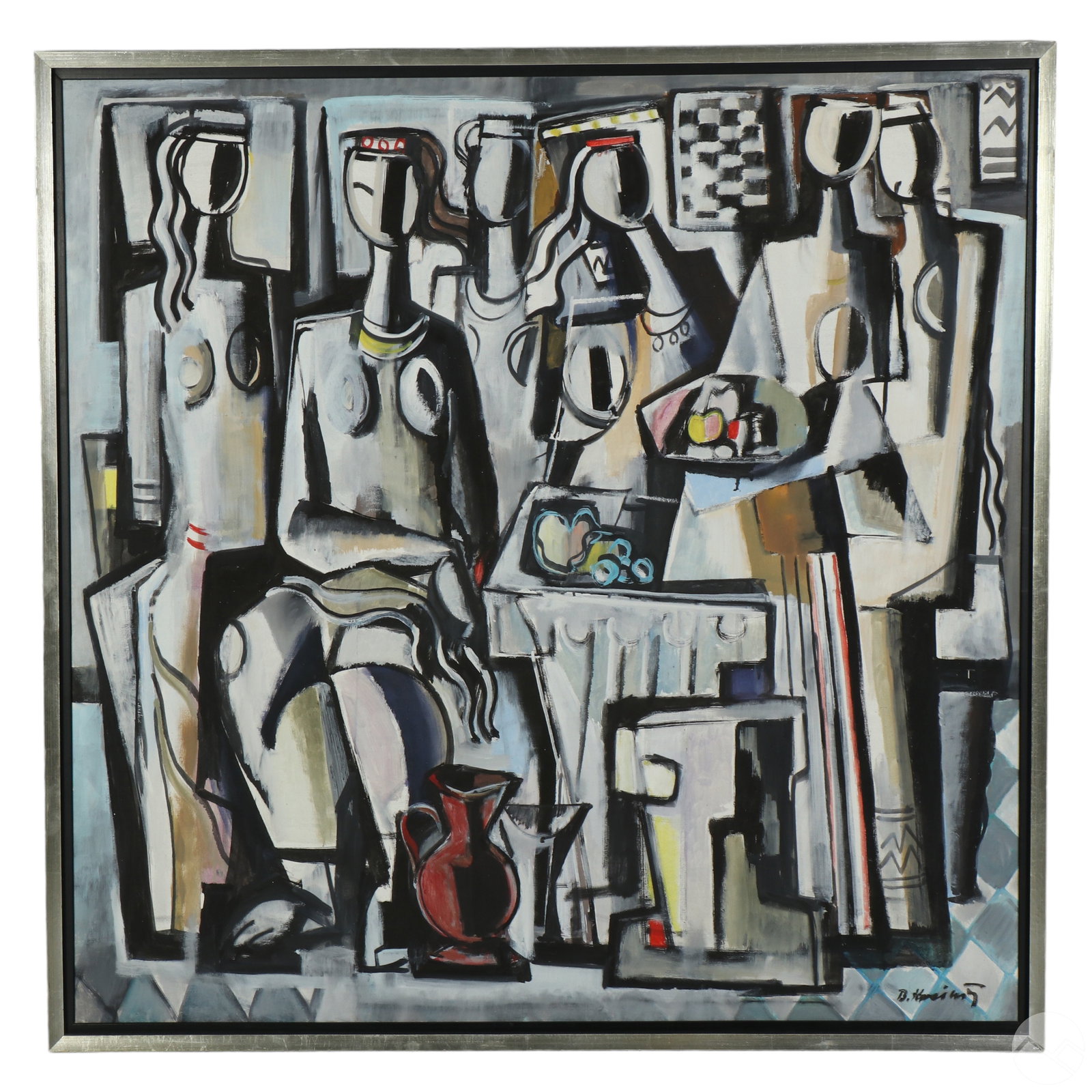 Branko Kovacevic 1911-1988 Modernist Oil Painting (1 of 7)