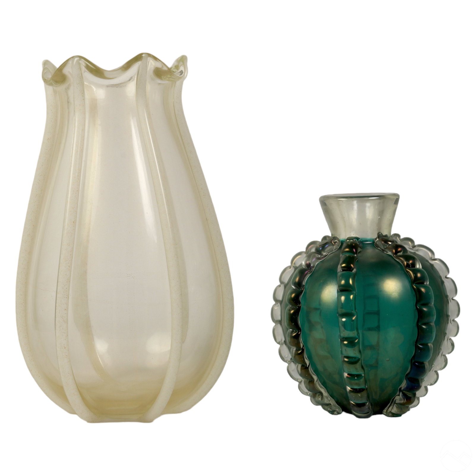Murano Italian Venetian Art Glass Vase ESTATE LOT (1 of 6)