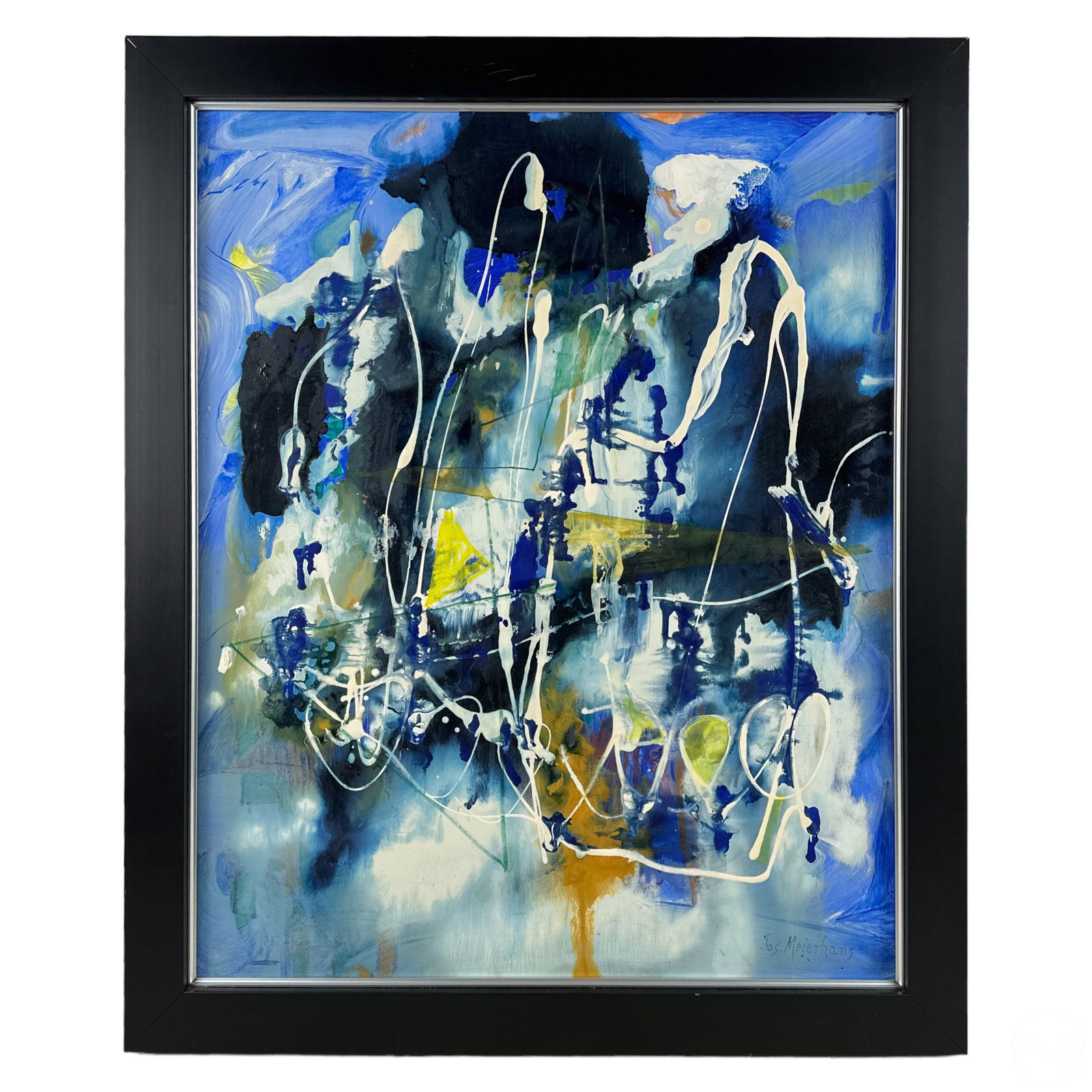 Joseph Meierhans 1890-1980 Modernist Oil Painting (1 of 6)