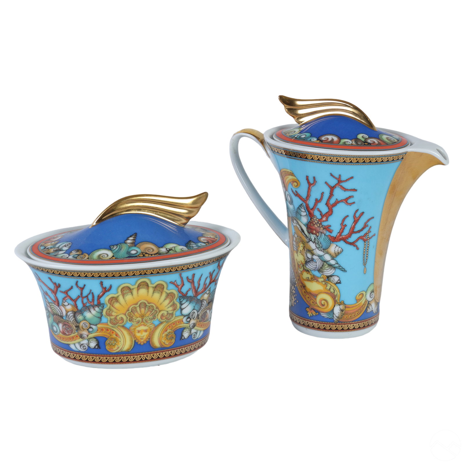Versace Rosenthal Tresors de la Mer Porcelain LOT (1 of 4)