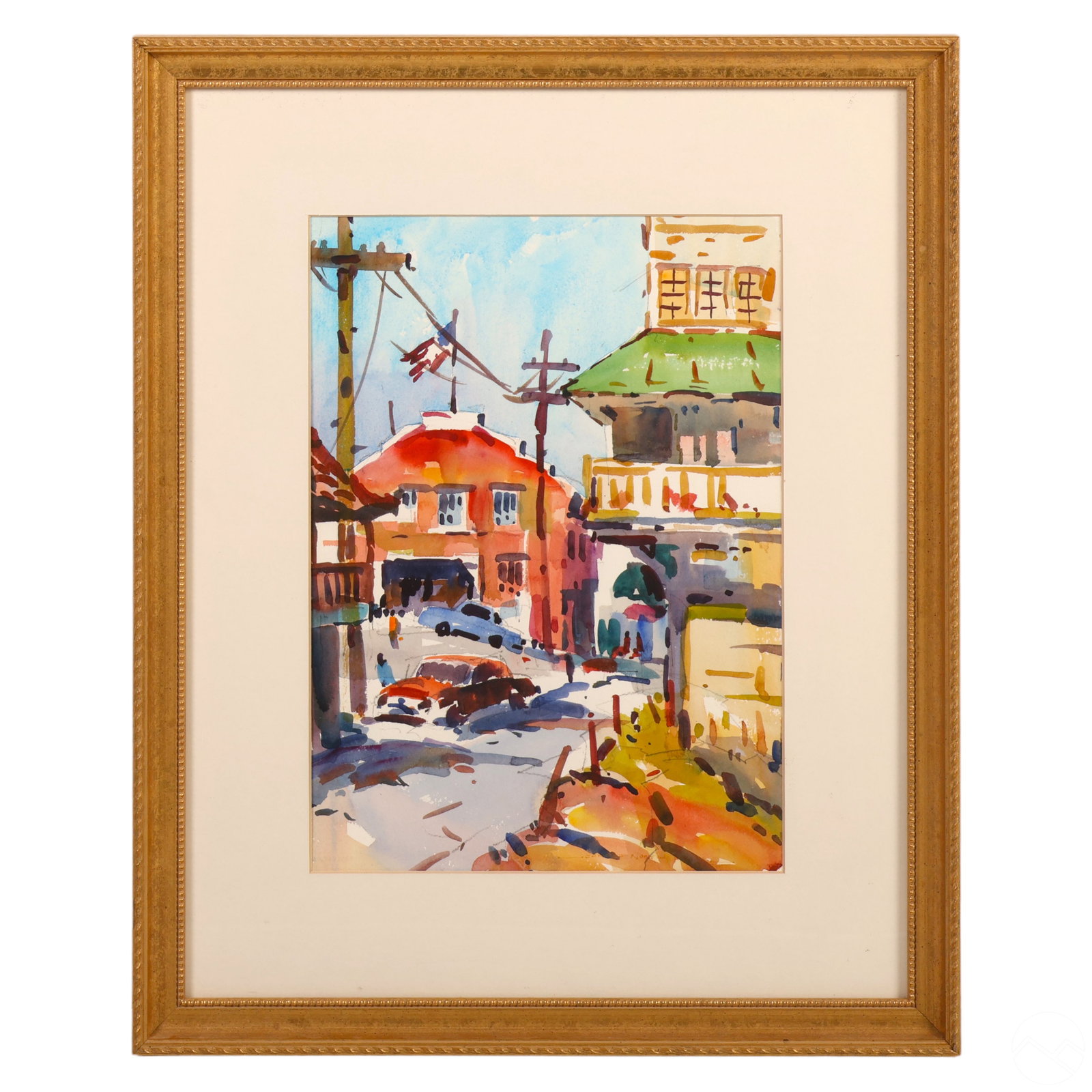 Edward Norton Ward 1928-2022 Landscape WC Painting (1 of 5)