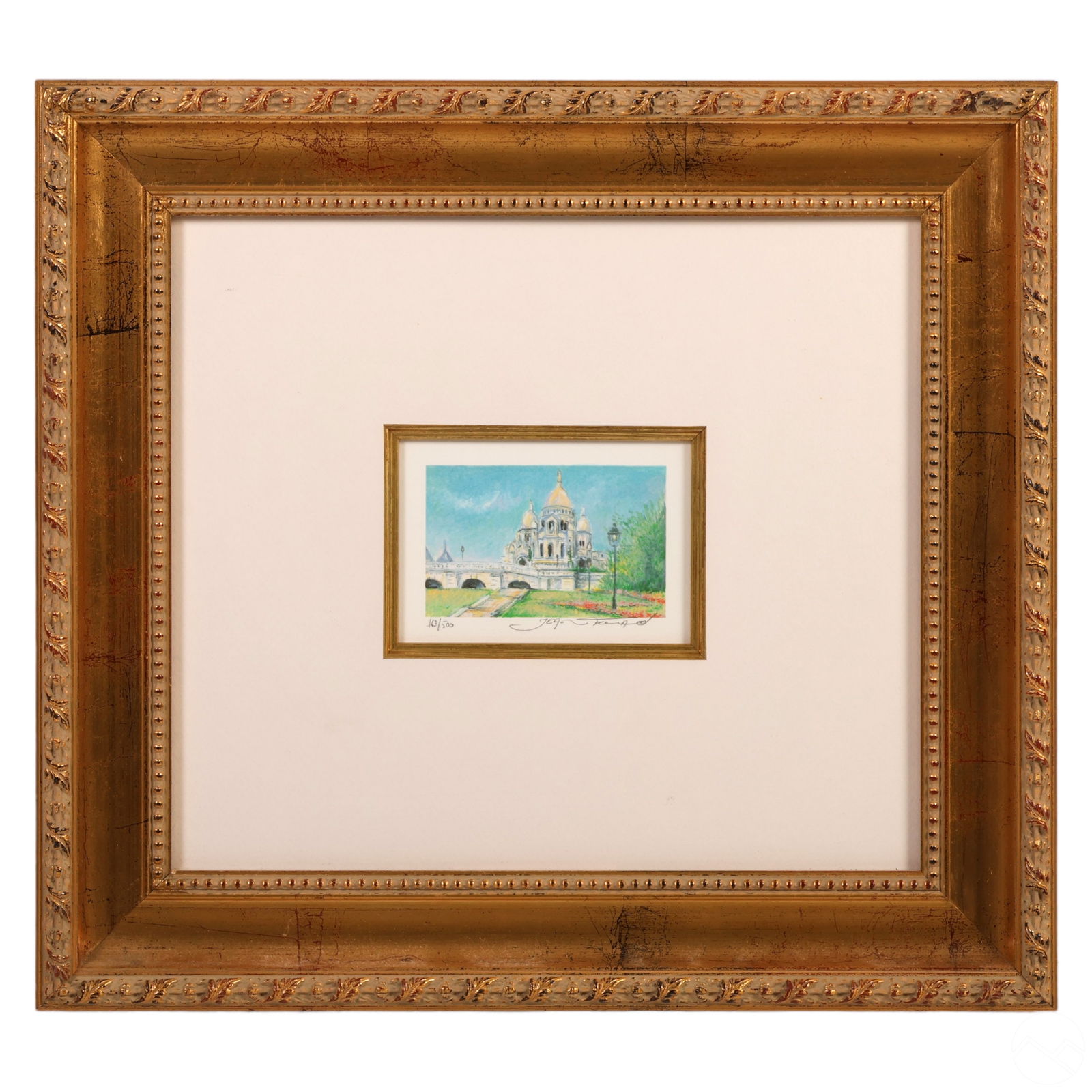 Paris French Church Cityscape LE Lithograph SIGNED (1 of 8)