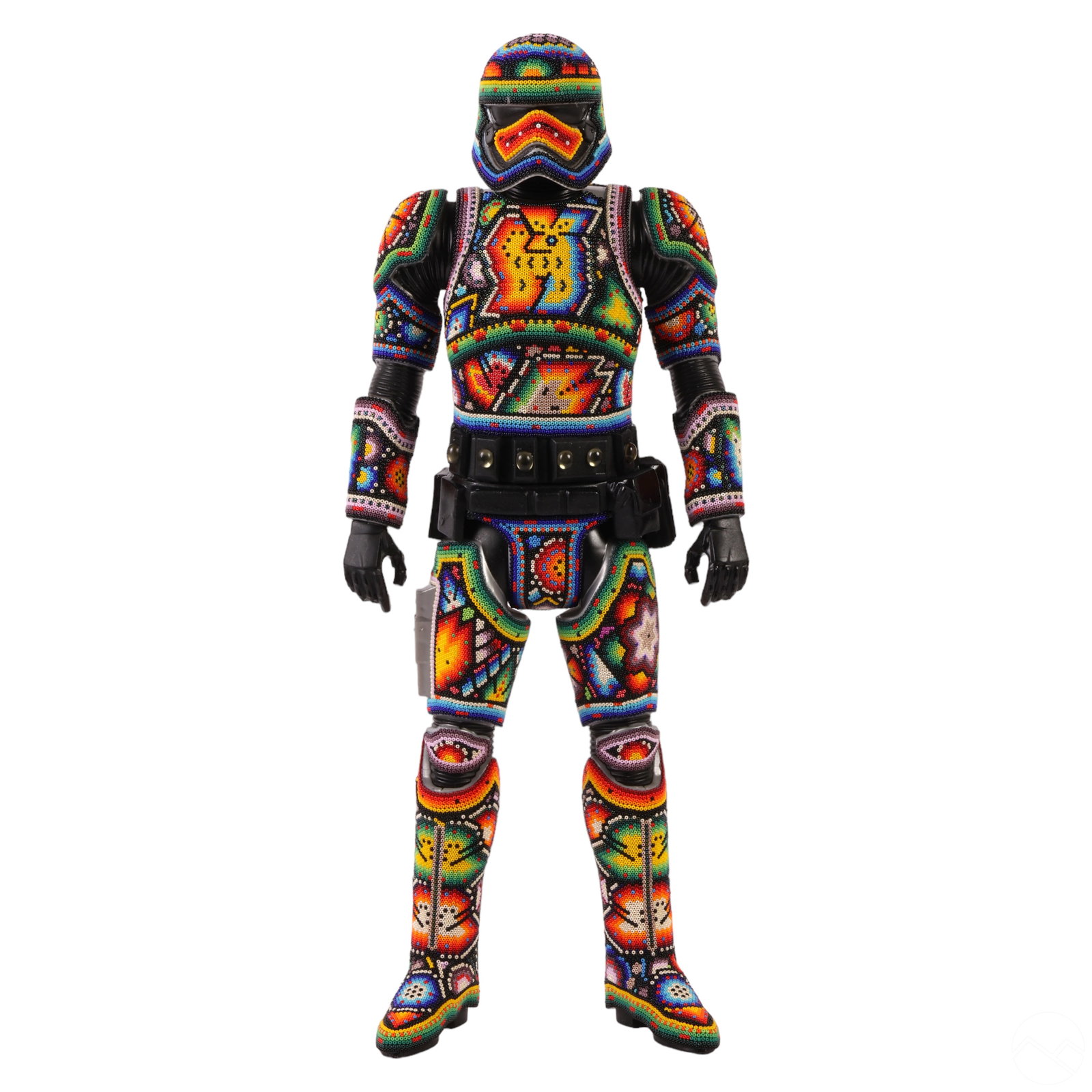 Rick Wolfryd CHROMA b1953 Bead Stormtrooper Figure (1 of 7)