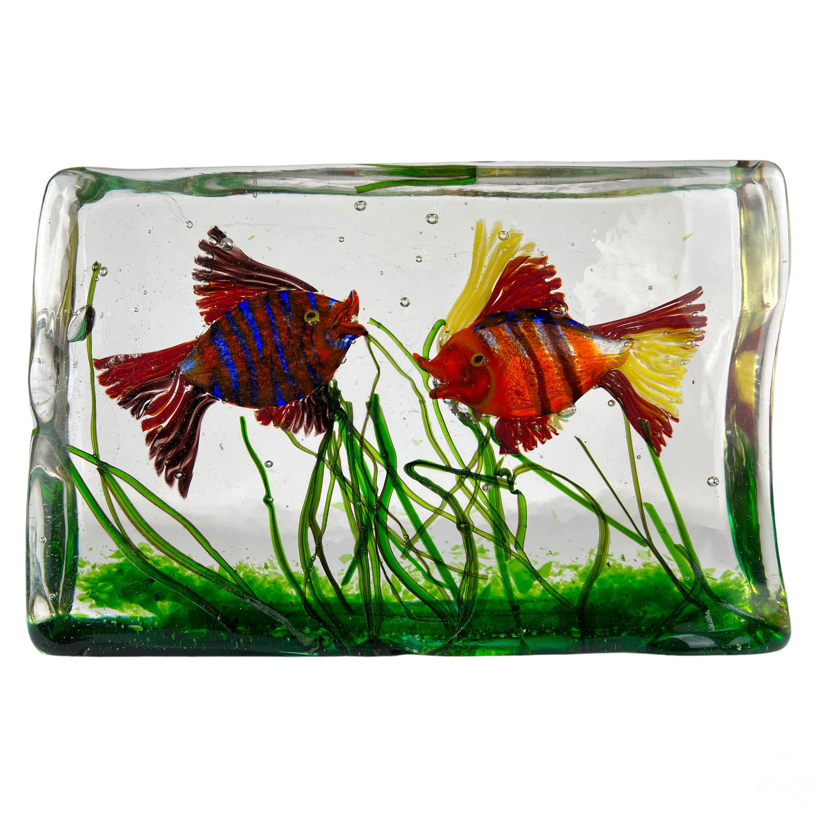 Murano Barbini Style Art Glass Aquarium Fisk Tank (1 of 12)