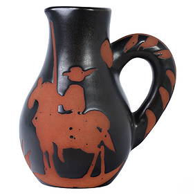 Pablo Picasso 1881-1973 Picador LE Madoura Art Pottery Pitcher c.1952 (1 of 7)