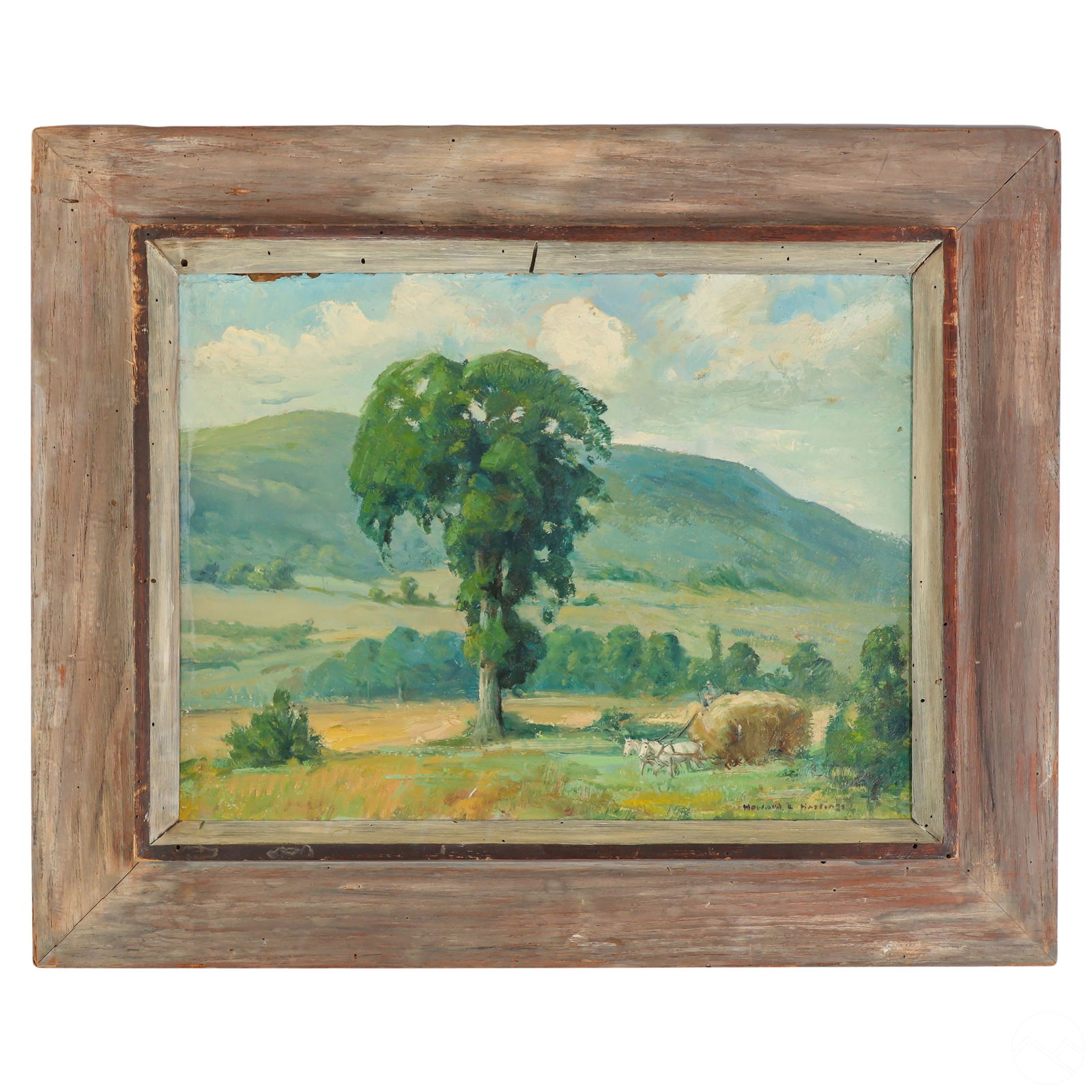 Howard L Hastings 1887-1955 Landscape Oil Painting (1 of 6)